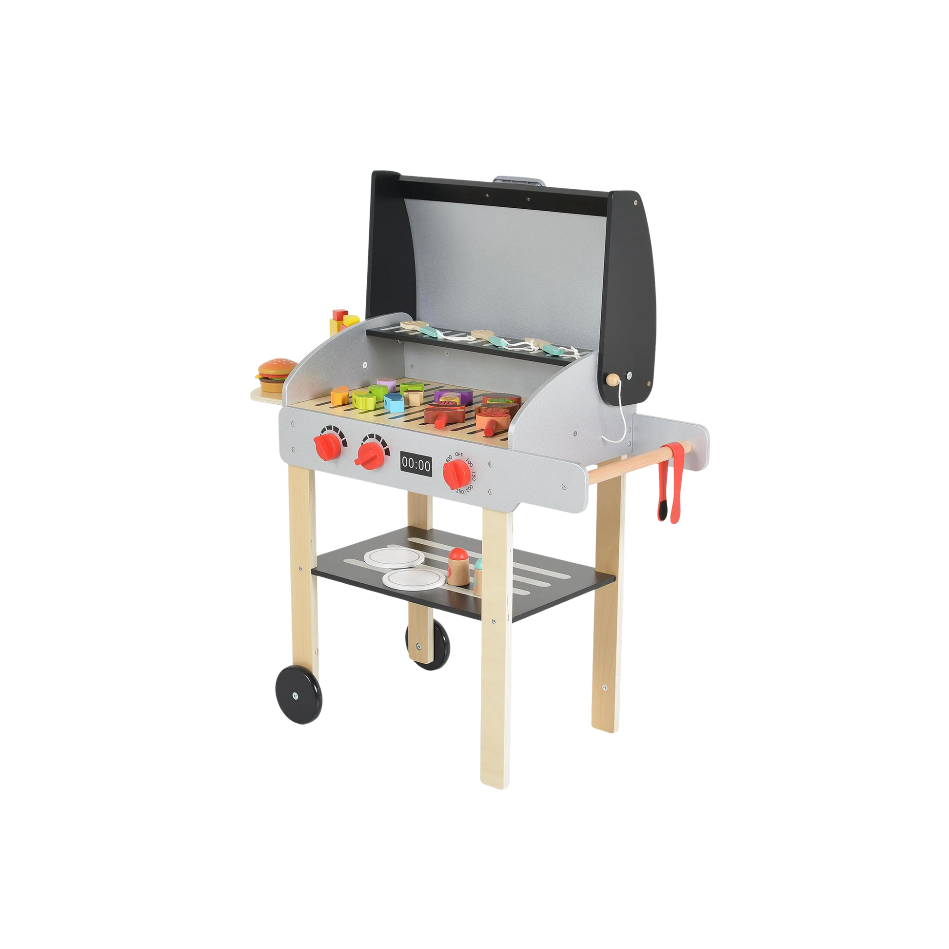 საბავშვო BBQ გრილი — „პატარა შეფის პირველი პიკნიკი“