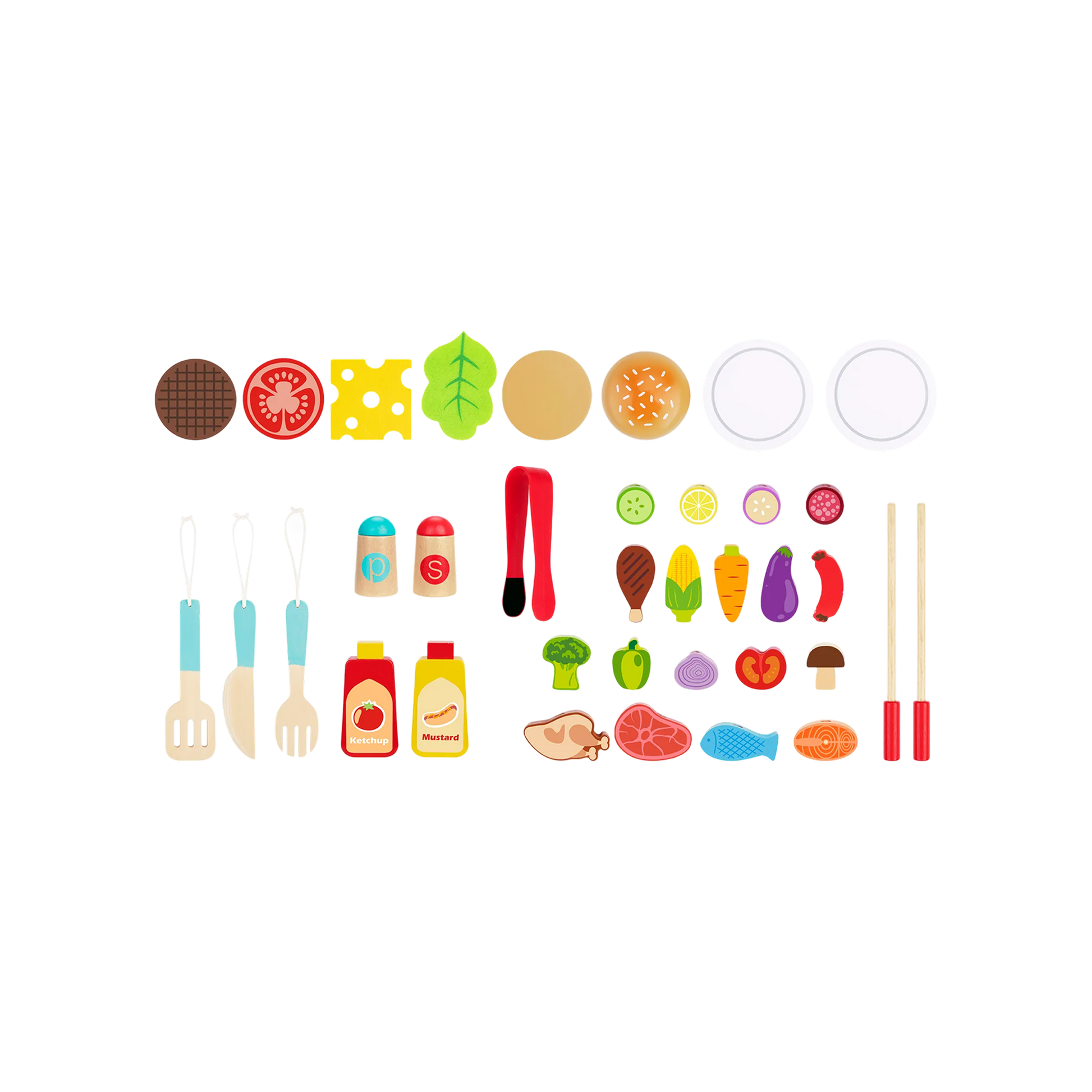 საბავშვო BBQ გრილი — „პატარა შეფის პირველი პიკნიკი“