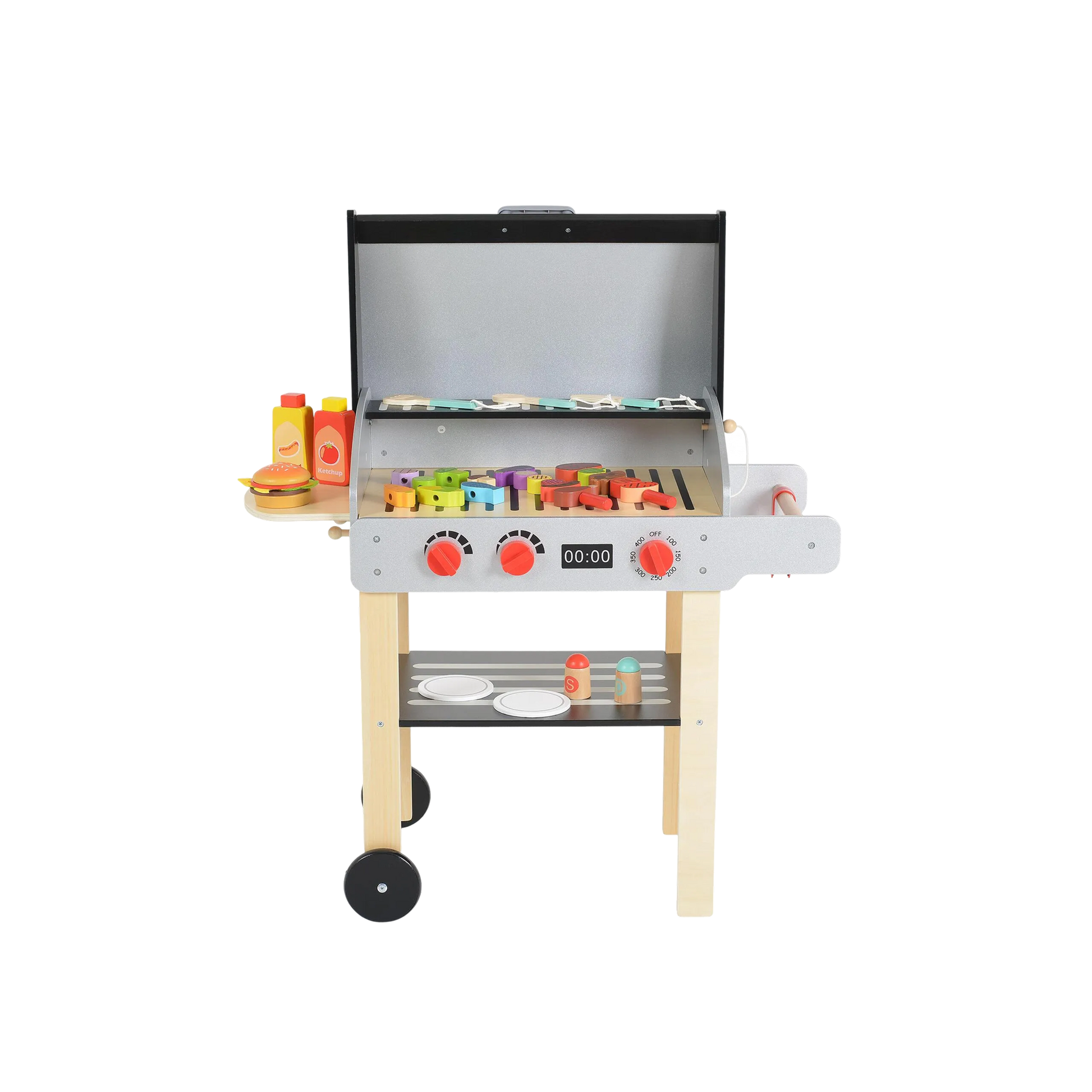 საბავშვო BBQ გრილი — „პატარა შეფის პირველი პიკნიკი“