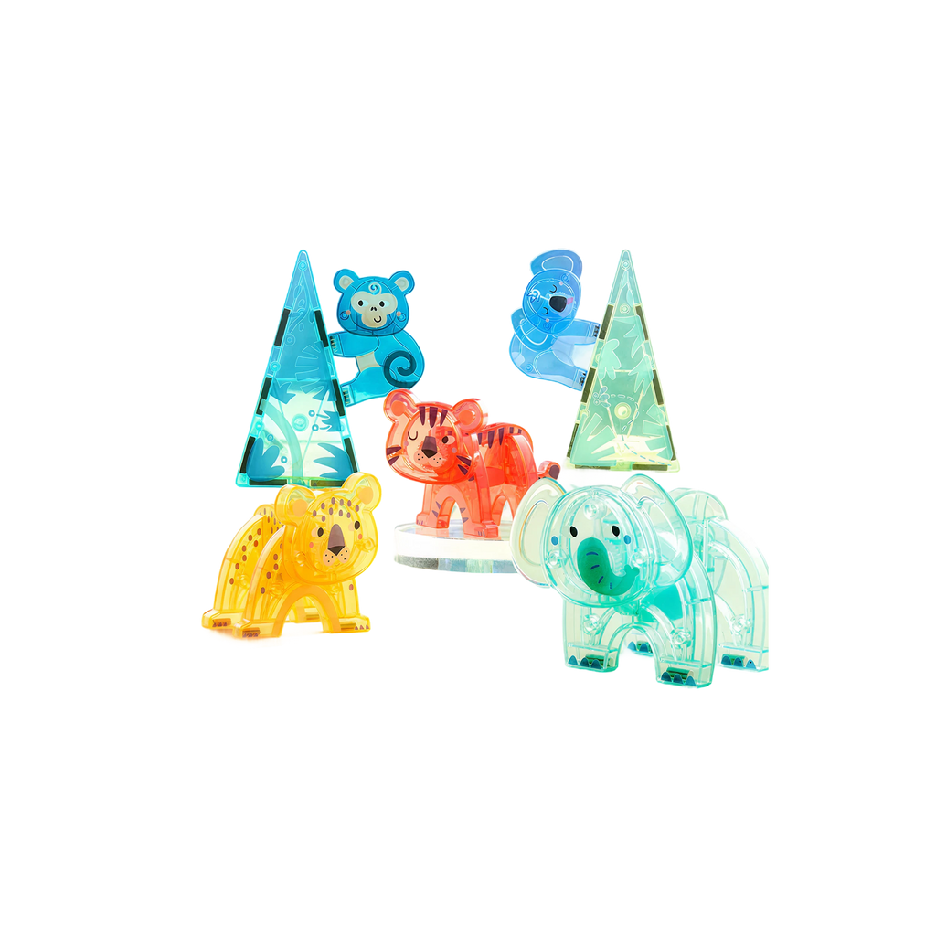 Colorful Magnetic Tiles – The Magic Jungle — „მაგნიტური კონსტრუქტორი ჯადოსნური ჯუნგლები“
