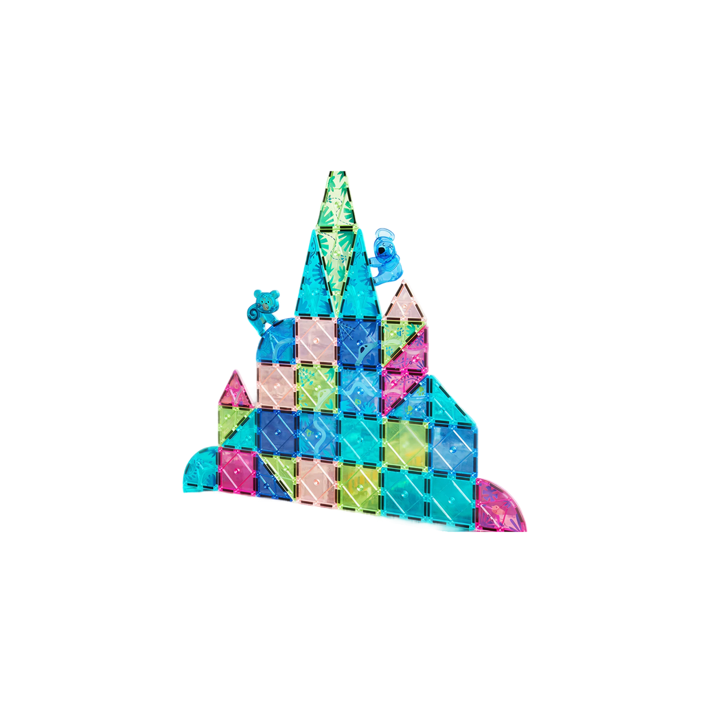 Colorful Magnetic Tiles – The Magic Jungle — „მაგნიტური კონსტრუქტორი ჯადოსნური ჯუნგლები“