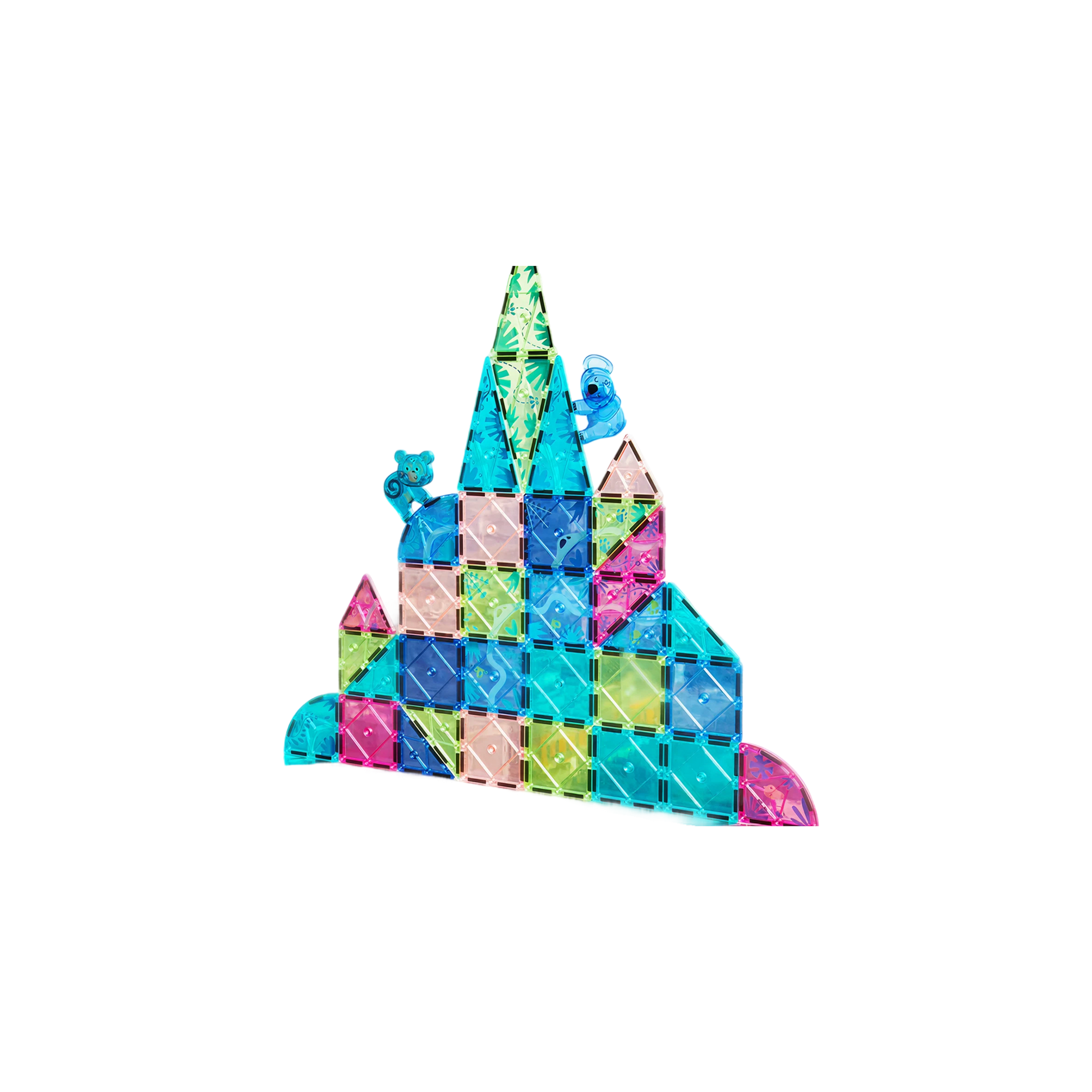 Colorful Magnetic Tiles – The Magic Jungle — „მაგნიტური კონსტრუქტორი ჯადოსნური ჯუნგლები“
