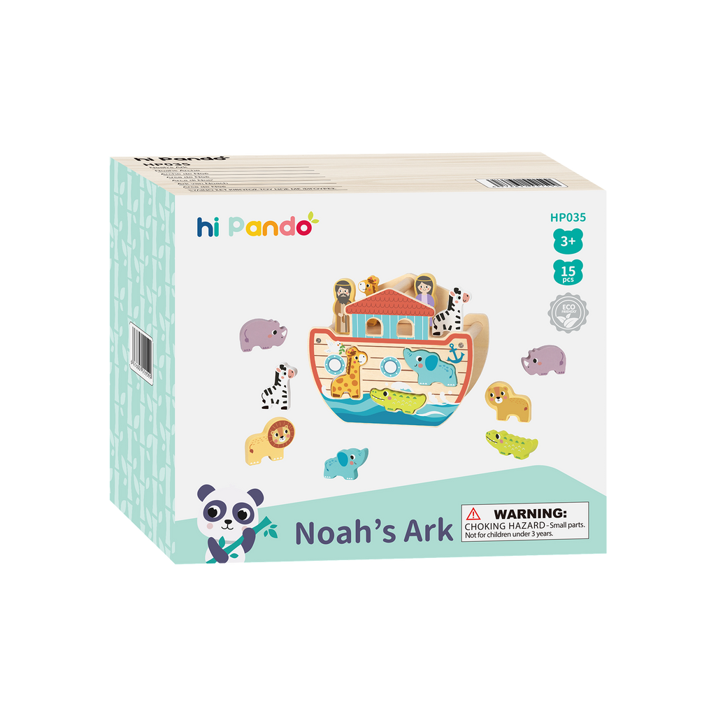 ნოეს კიდობანი – ხის საგანმანათლებლო სათამაშო