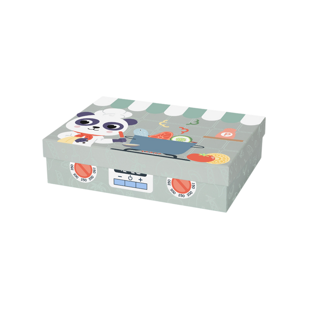 სამზარეულოს ნაკრები – ხის როლური სათამაშო კომპლექტი