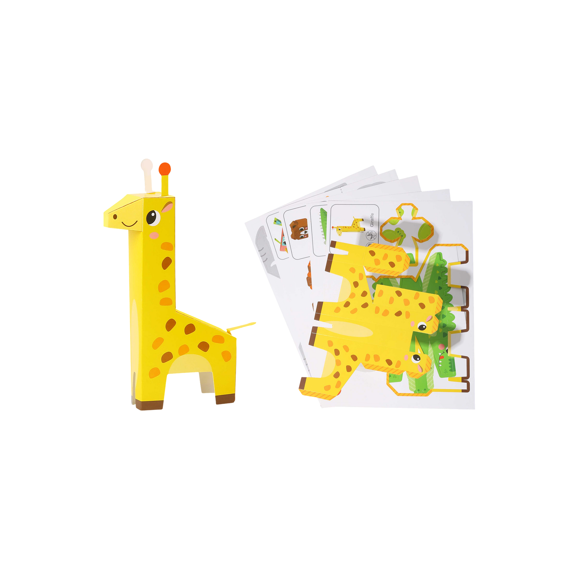 3D Origami Paper Kit – Animals — „შექმენი ცხოველების 3D სამყარო“