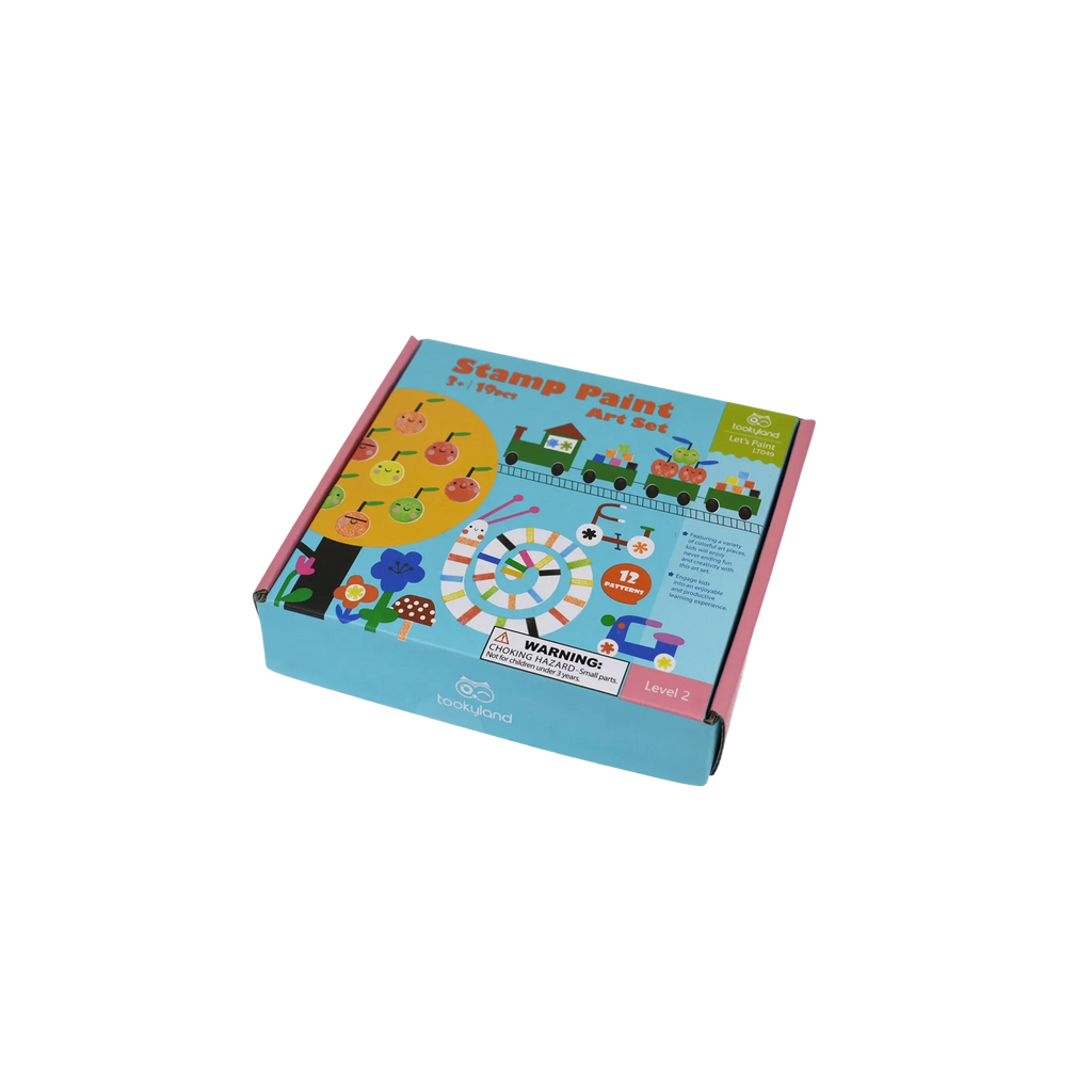 Stamp Paint Art Set — ბეჭდებით ხატვის არტ-ნაკრები