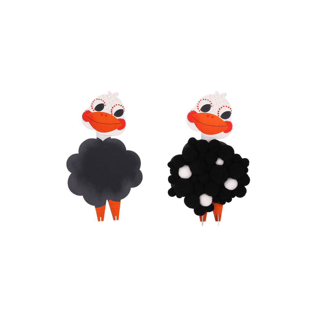 Pom-Pom Character Kit — ფუმფულა პერსონაჟების შემოქმედებითი ნაკრები