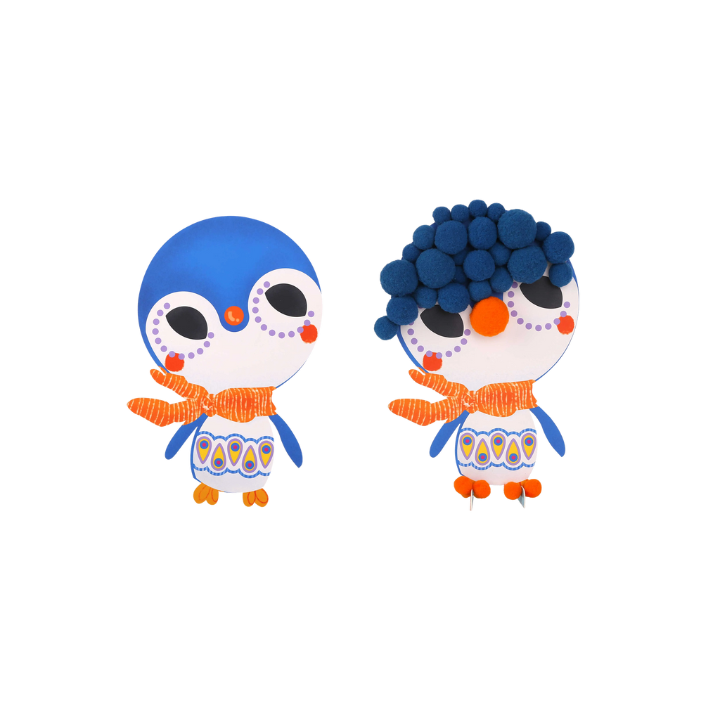 Pom-Pom Character Kit — ფუმფულა პერსონაჟების შემოქმედებითი ნაკრები