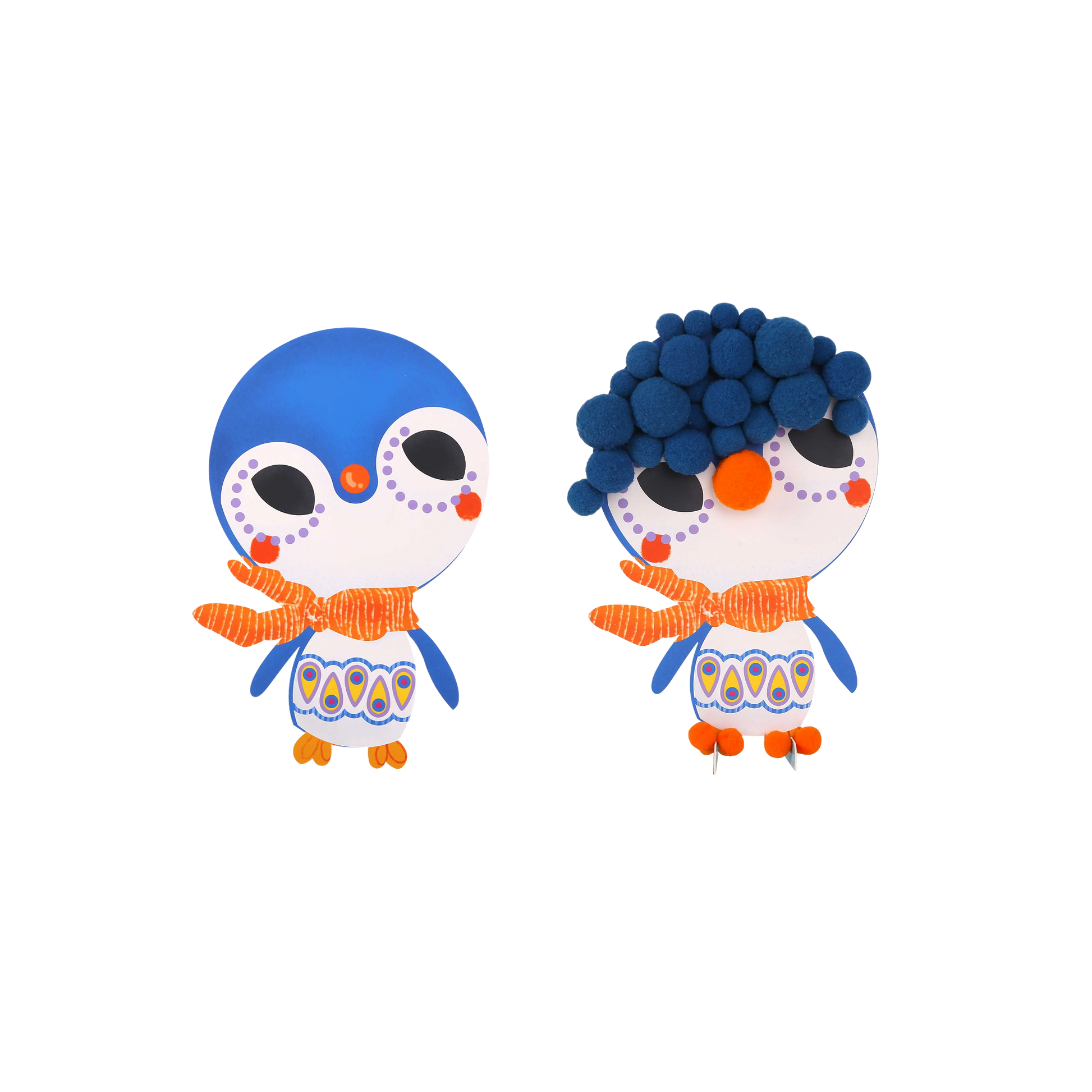 Pom-Pom Character Kit — ფუმფულა პერსონაჟების შემოქმედებითი ნაკრები