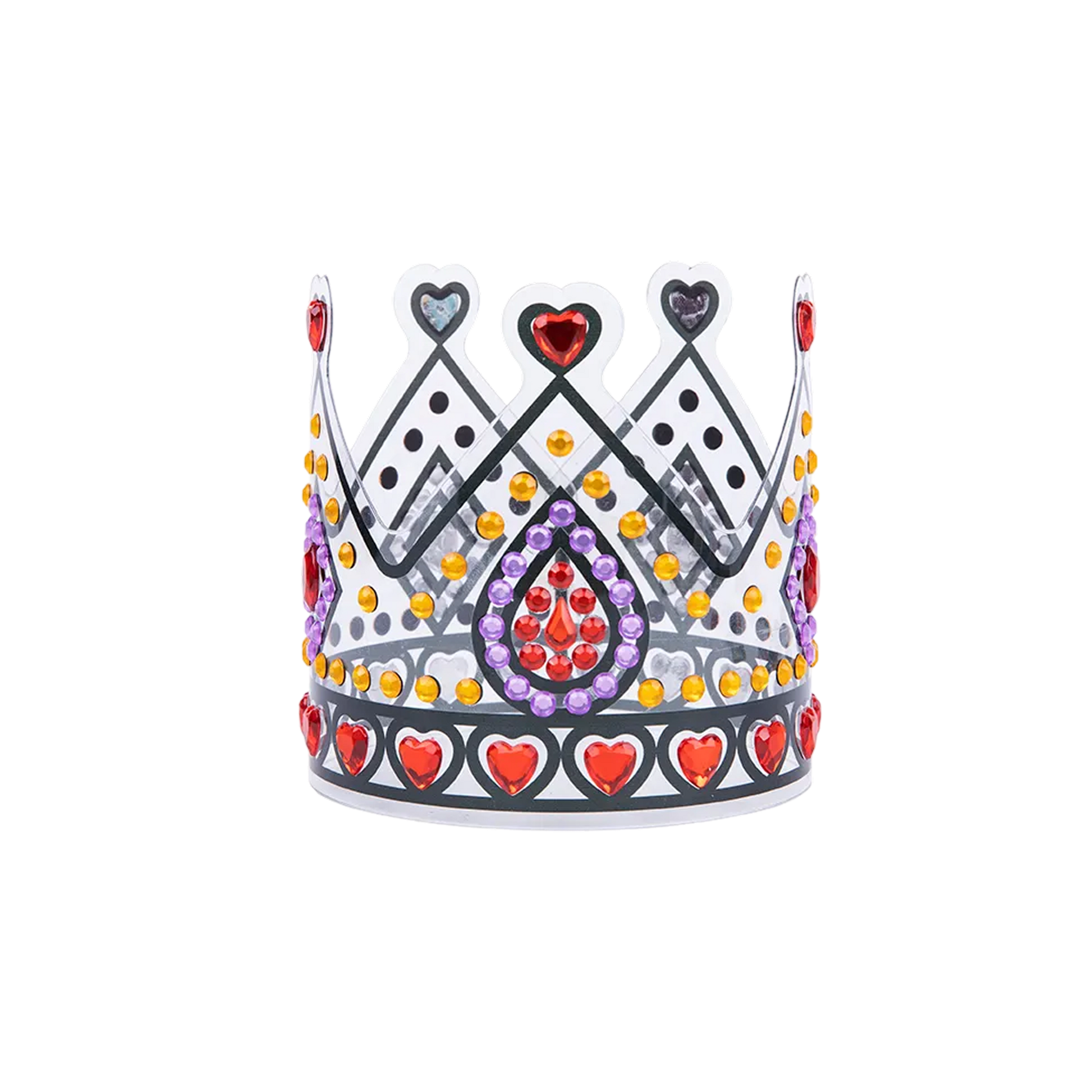 Big Gem Art Kit – Diamond Crown — ბრწყინავი ხელოვნების ნაკრები (LT133)