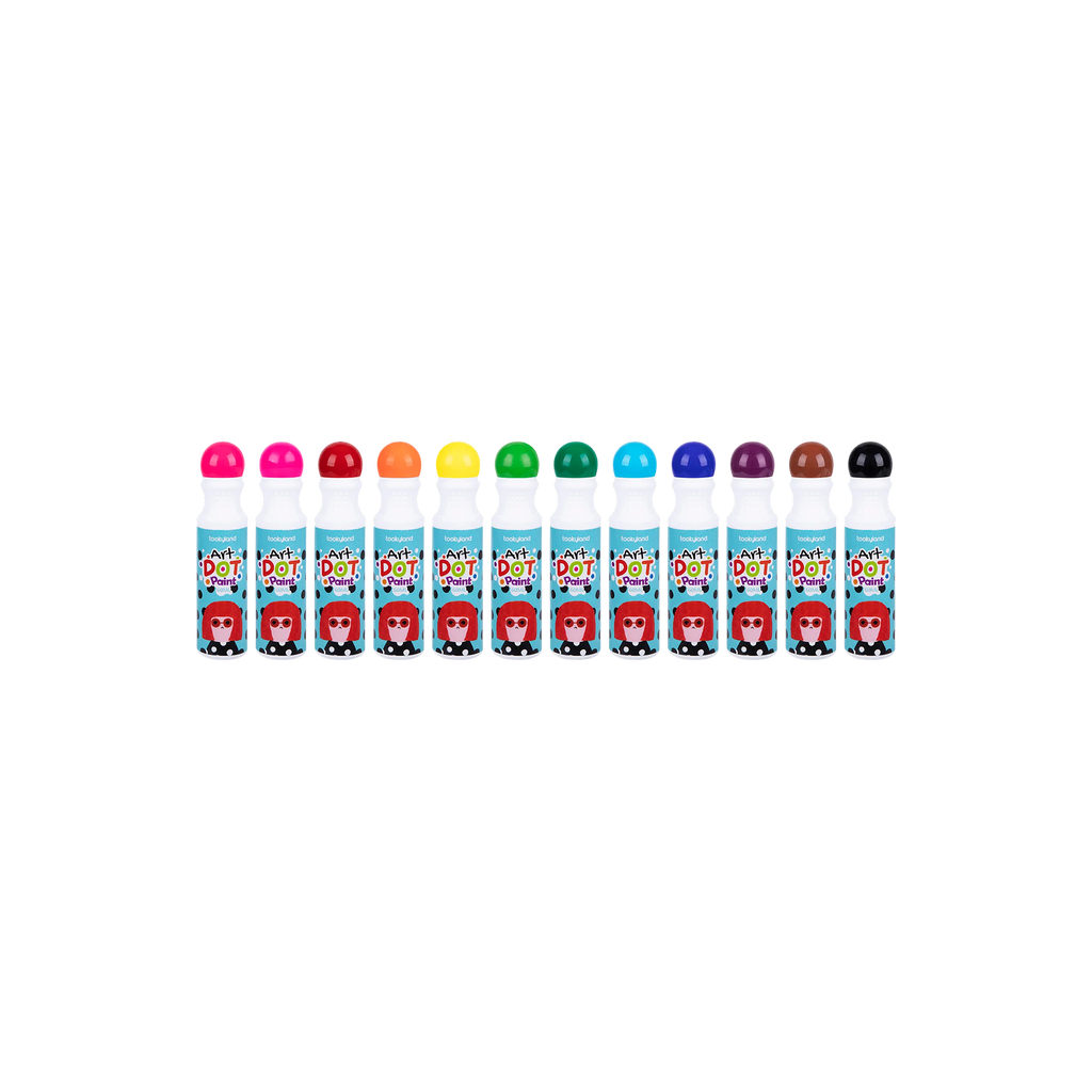 Dot Paint – 12 Color — „ფერთა დიდი დღესასწაული“