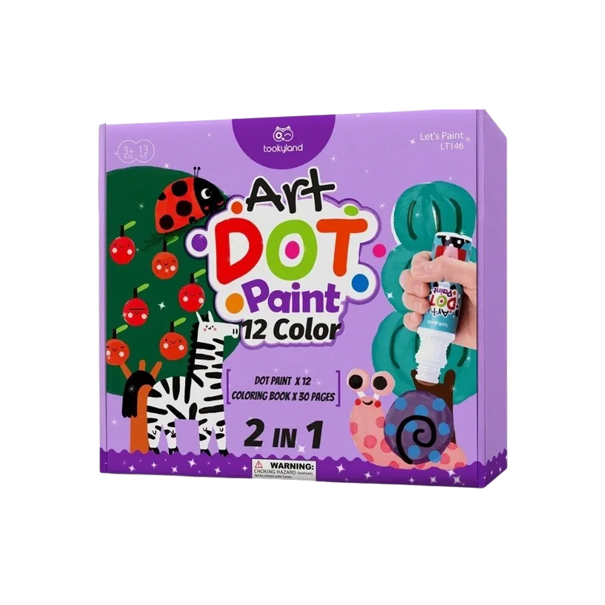Dot Paint – 12 Color — „ფერთა დიდი დღესასწაული“
