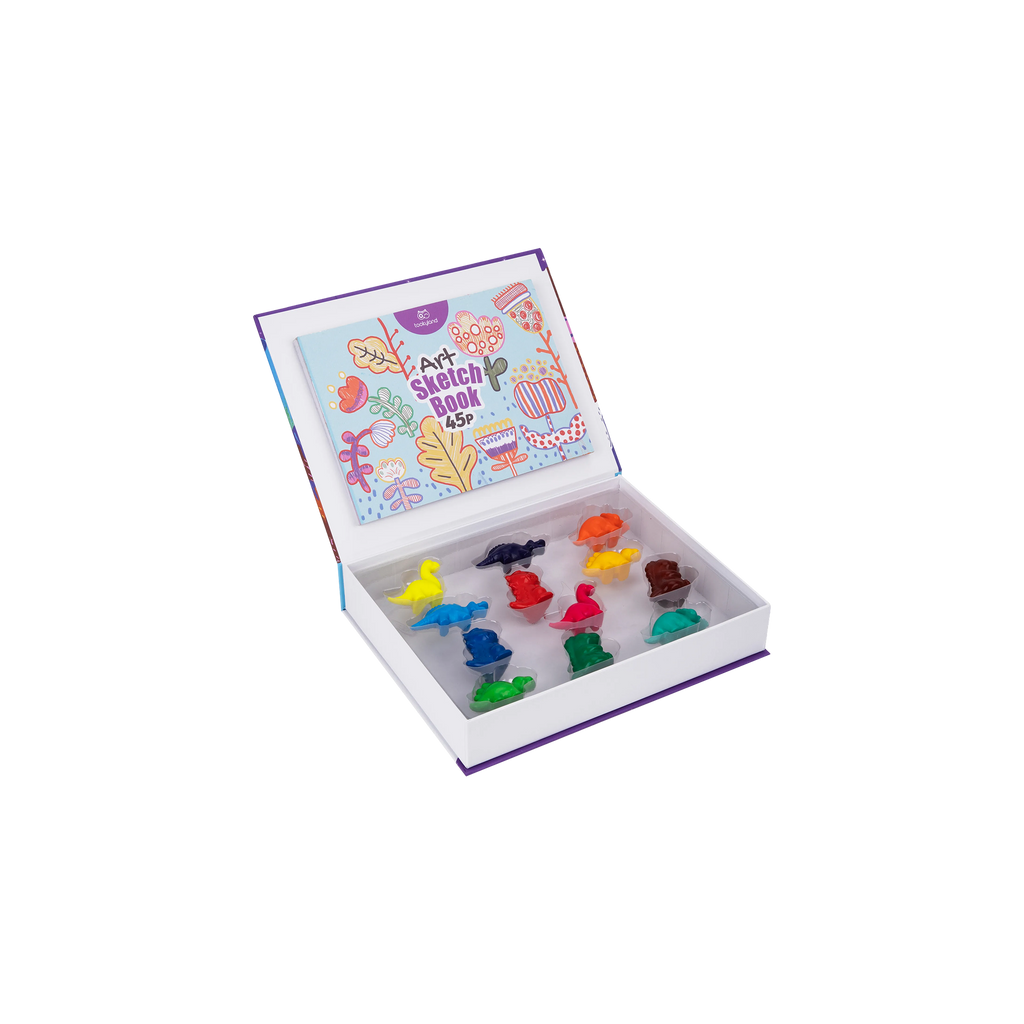 Crayon Paint Kit – Dinosaur — „დინოზავრების ფერადი თავგადასავალი“