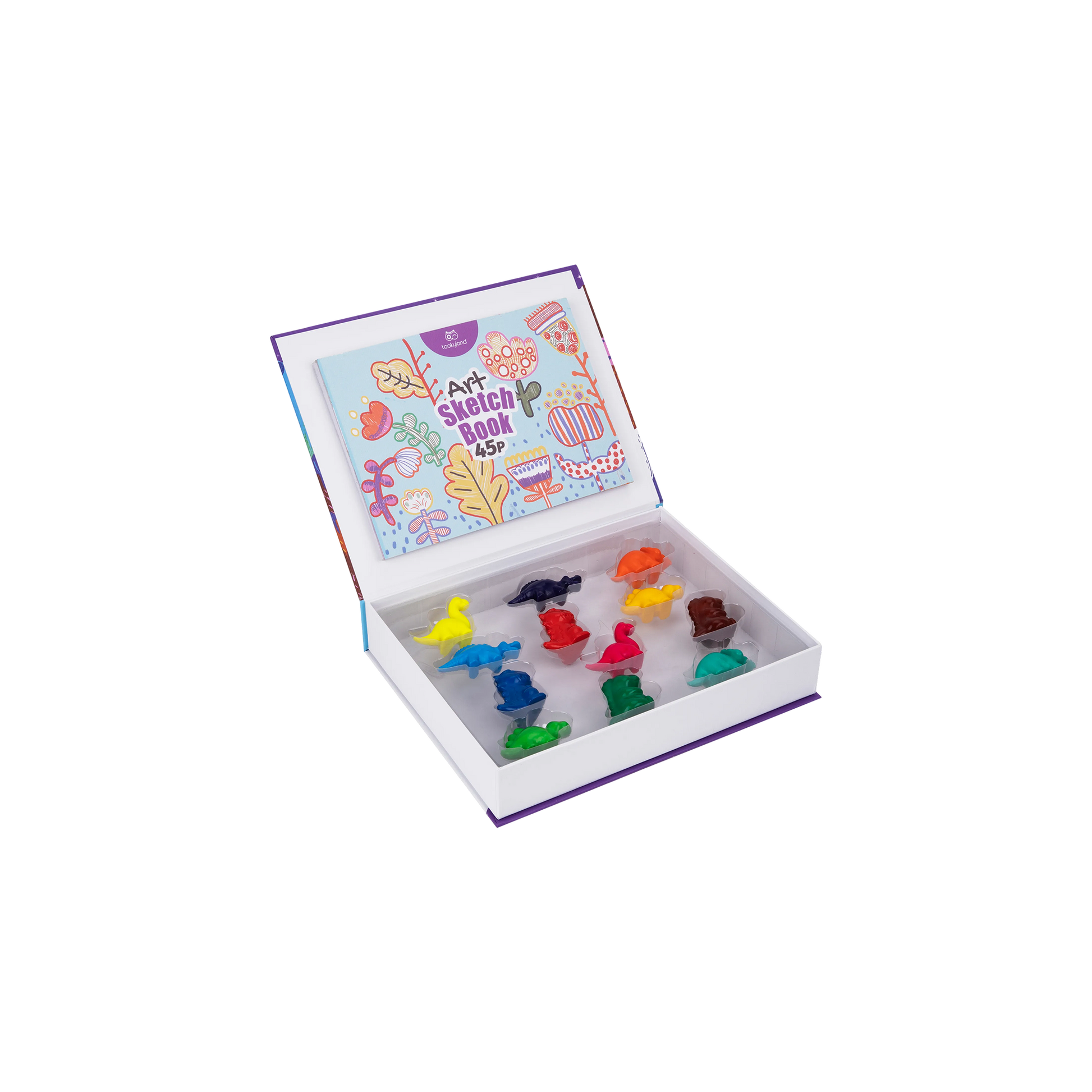 Crayon Paint Kit – Dinosaur — „დინოზავრების ფერადი თავგადასავალი“