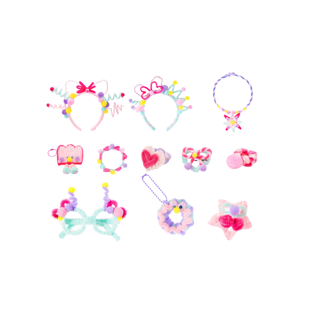 Chenille Stem Craft Collection – The Little Jewelry Designer — „პატარა სამკაულის დიზაინერის ნაკრები“