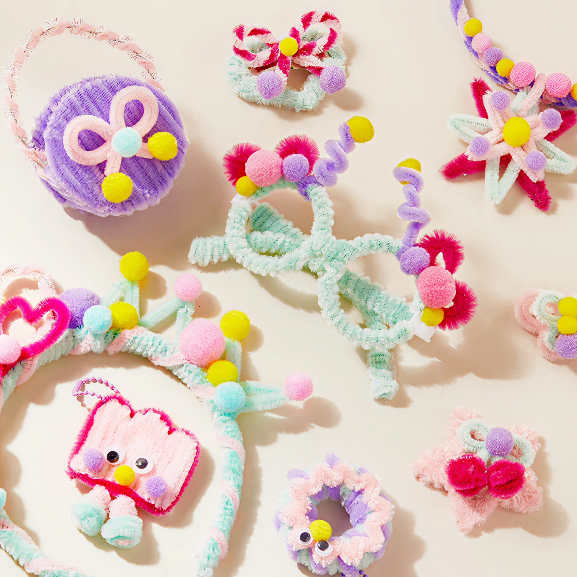 Chenille Stem Craft Collection – The Little Jewelry Designer — „პატარა სამკაულის დიზაინერის ნაკრები“