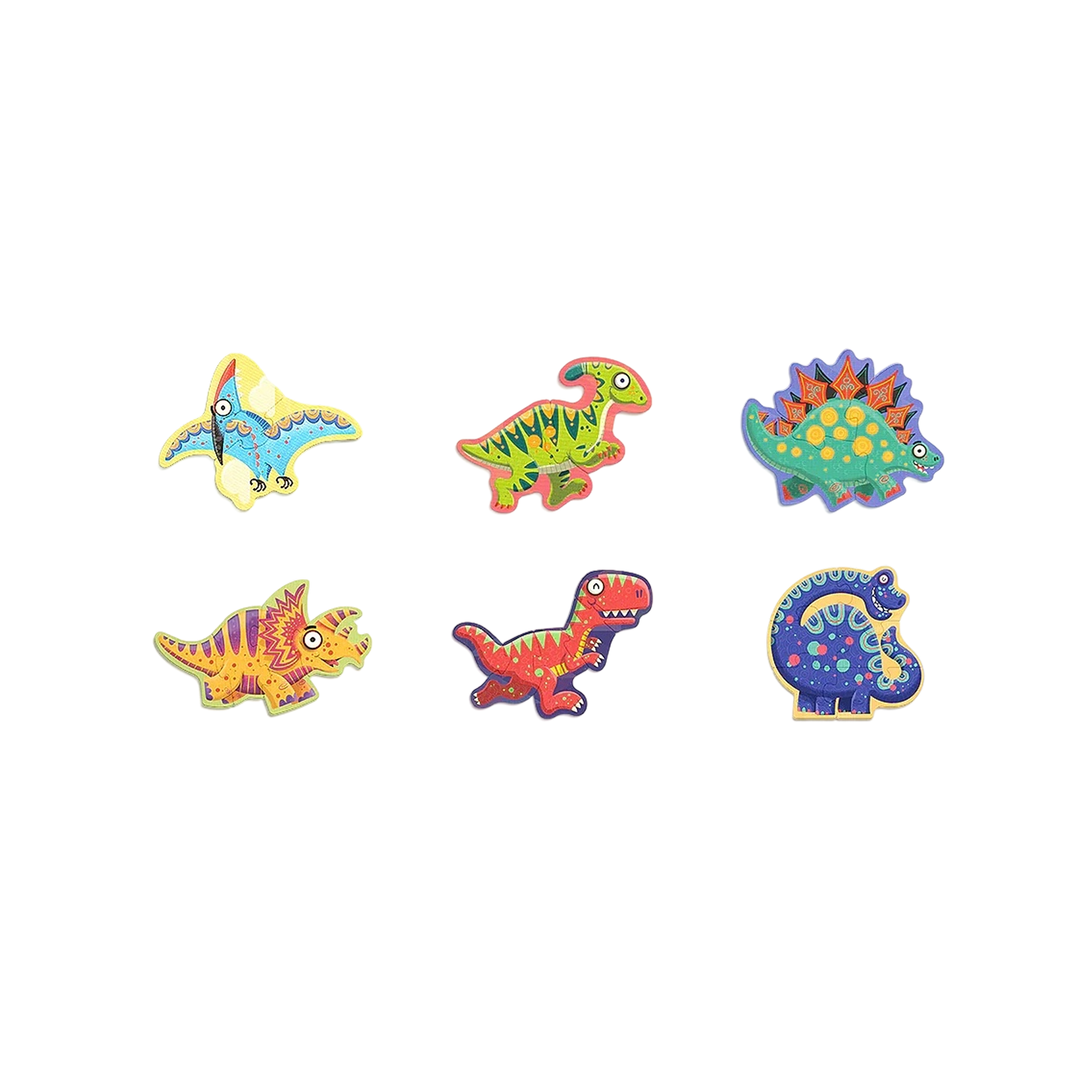 My First Artist Puzzle – Cute Dinosaurs — „პირველი არტ–ფაზლი: საყვარელი დინოზავრები“