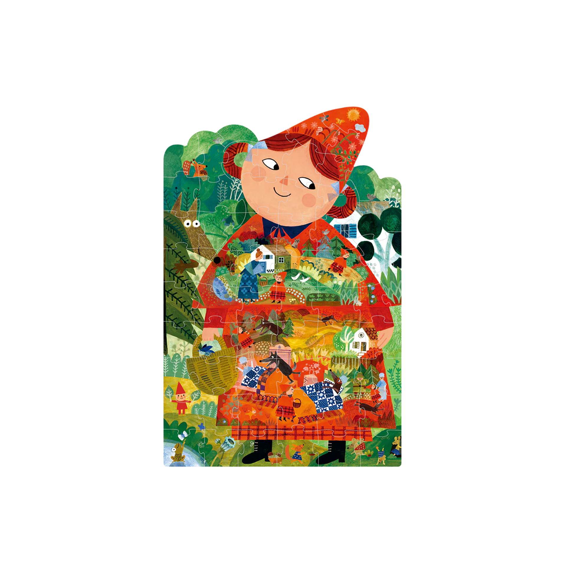 Artist Fairytale Puzzle – Little Red Riding Hood — „წითელქუდას ზღაპრული ფაზლი“