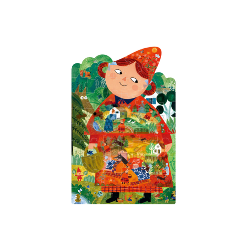 Artist Fairytale Puzzle – Little Red Riding Hood — „წითელქუდას ზღაპრული ფაზლი“