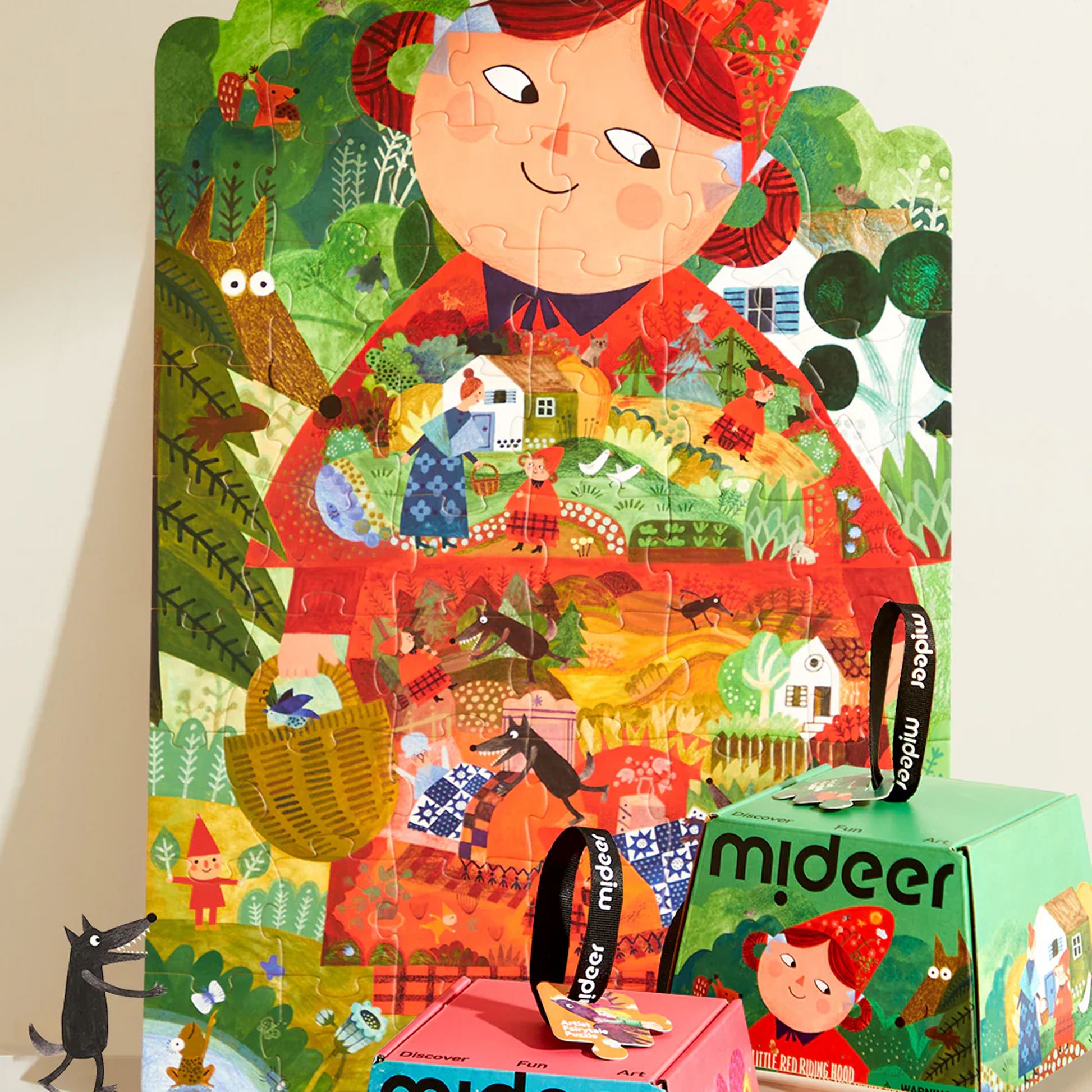 Artist Fairytale Puzzle – Little Red Riding Hood — „წითელქუდას ზღაპრული ფაზლი“