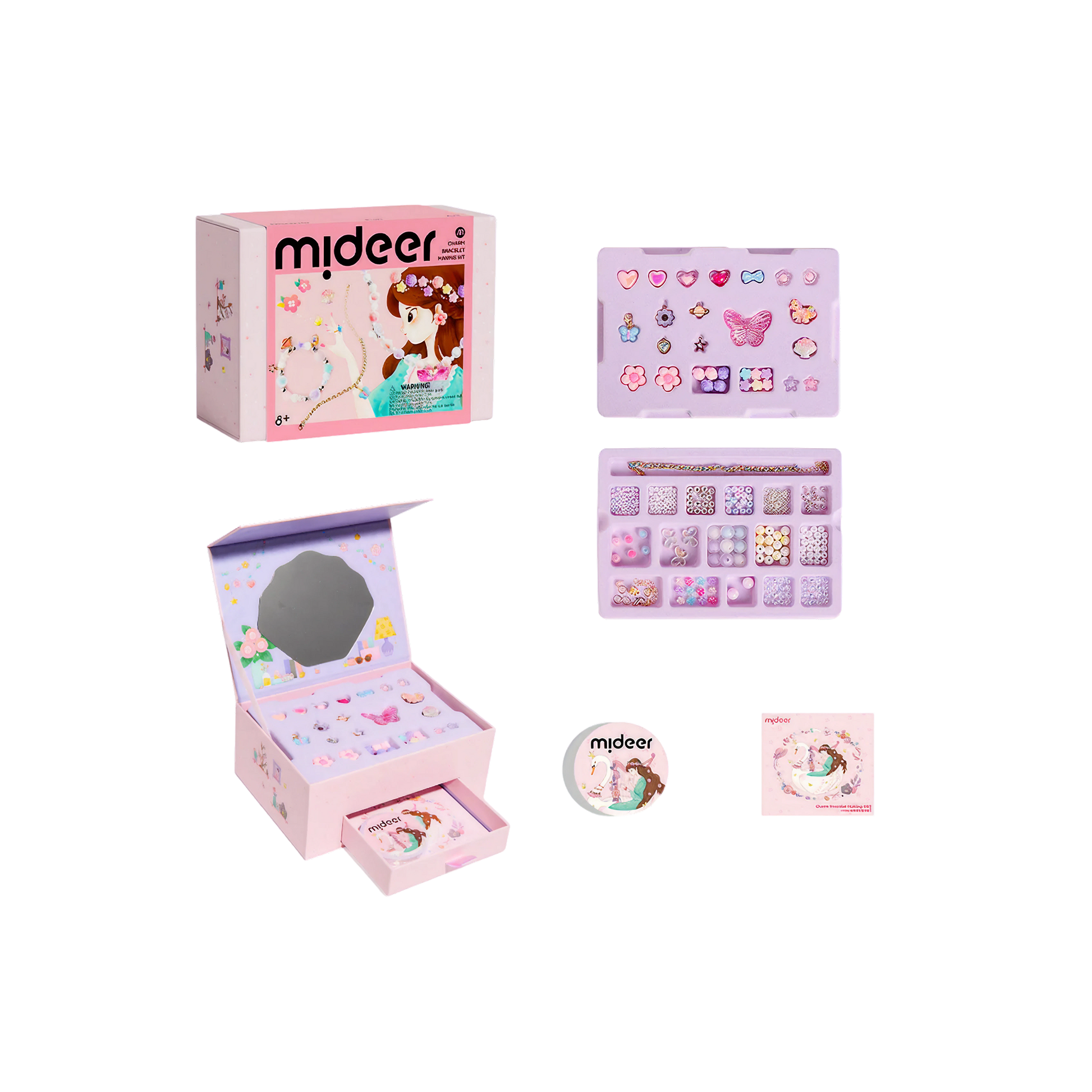 Charm Bracelet Making Kit — „სამაჯურის შექმნის DIY ნაკრები“