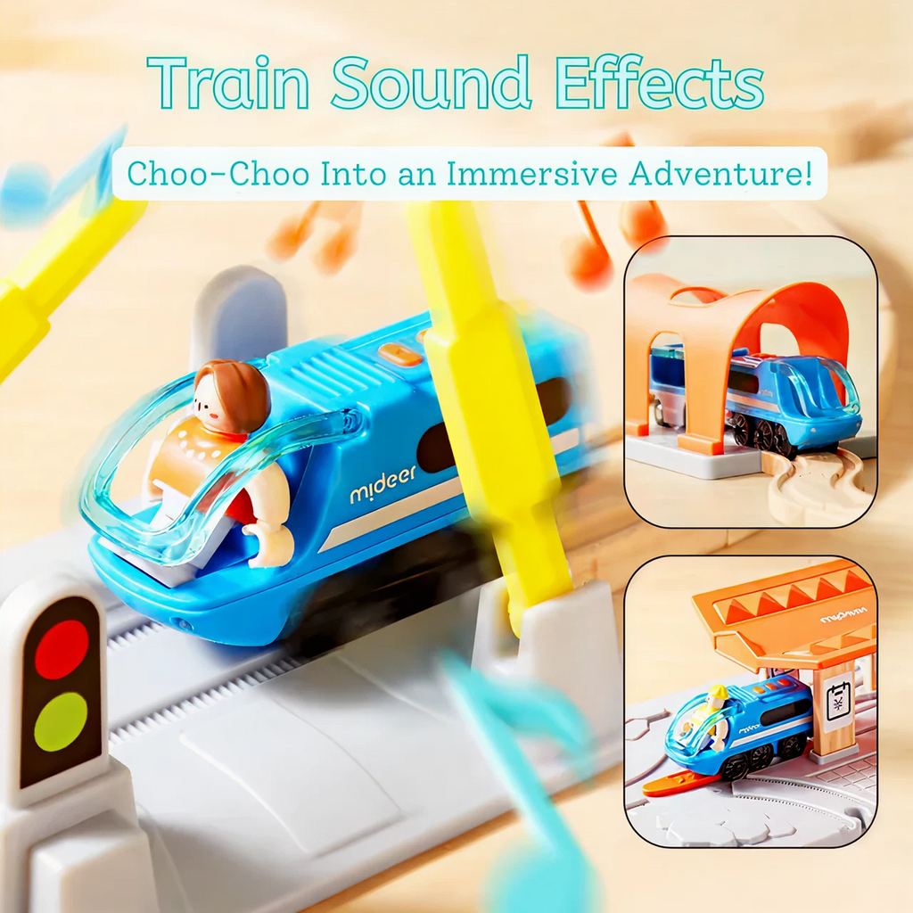Train Track Building Blocks – Urban Adventure