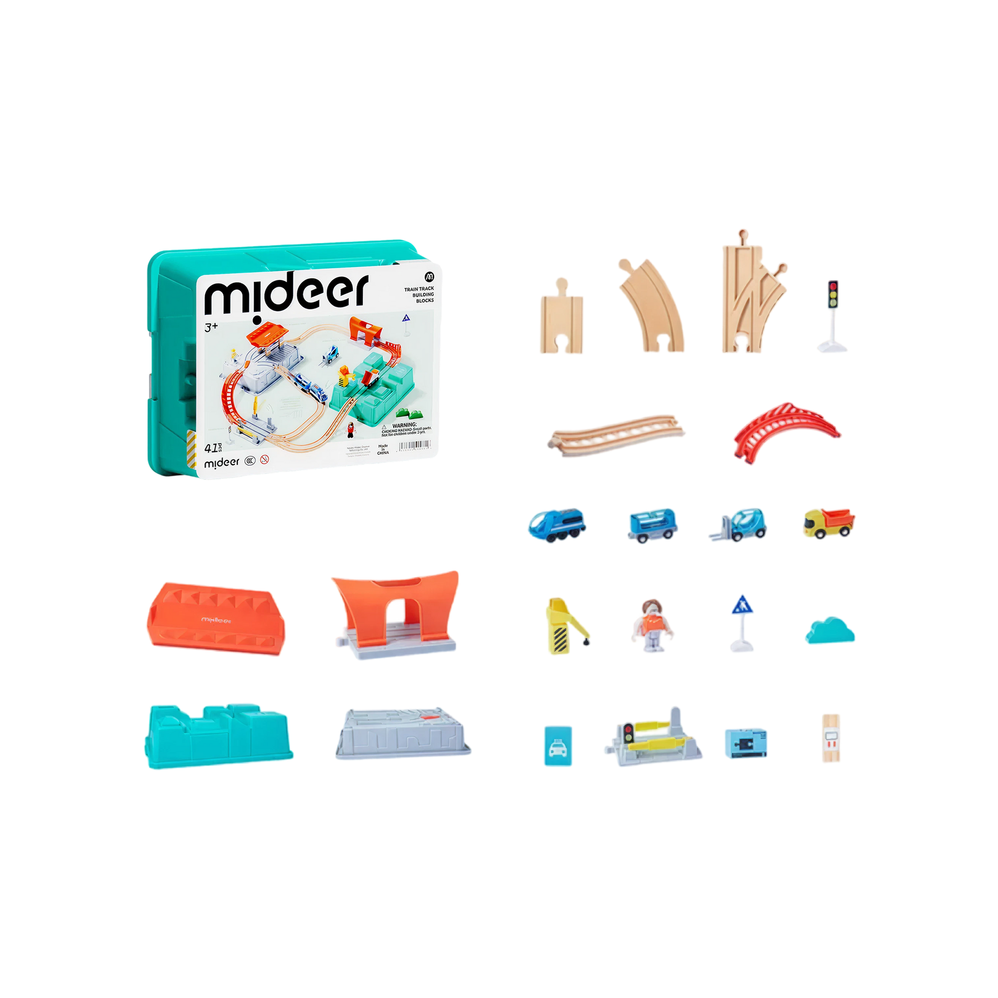 Train Track Building Blocks – Urban Adventure