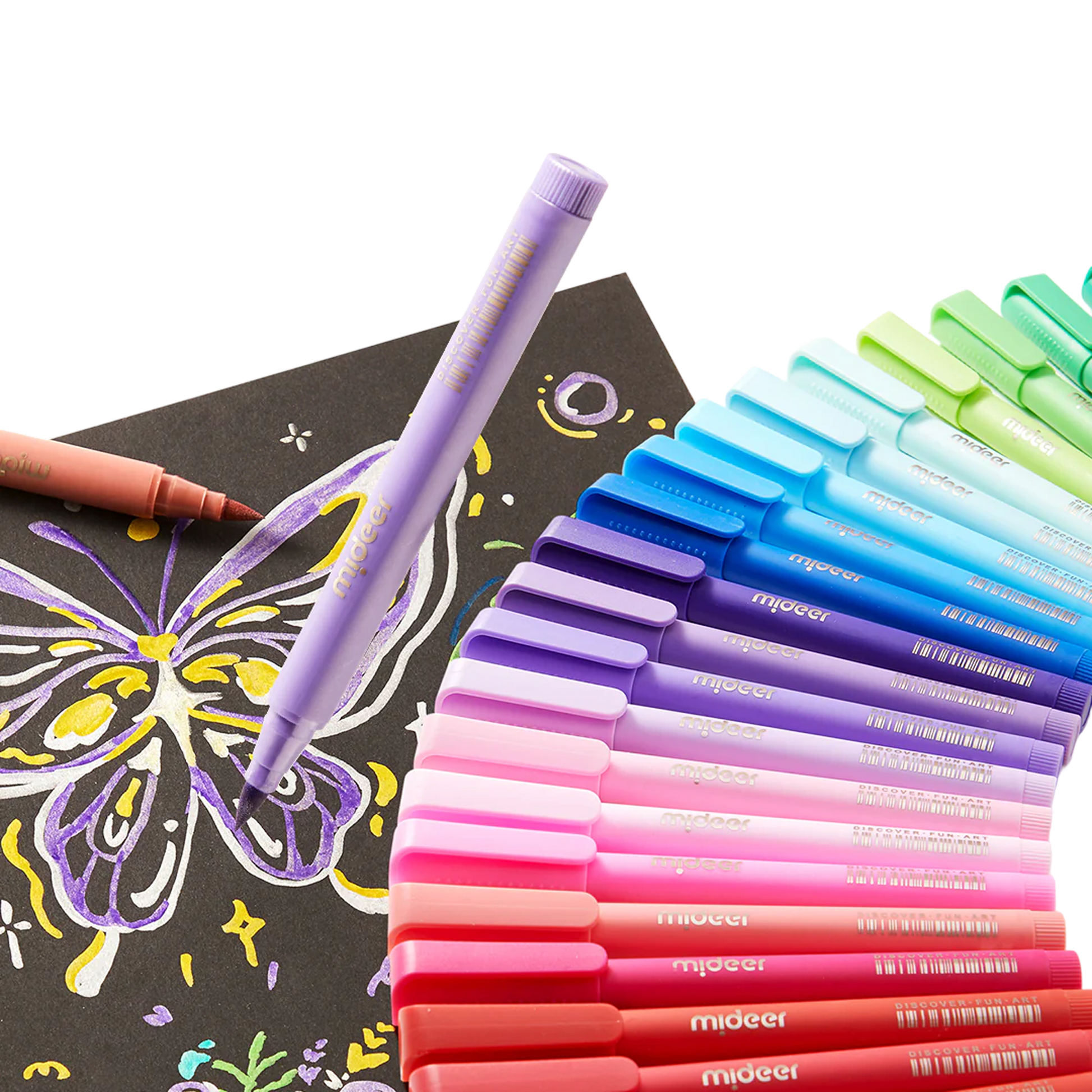 Acrylic Markers – 24 Colors — „აკრილის მარკერები 24 ფერი“