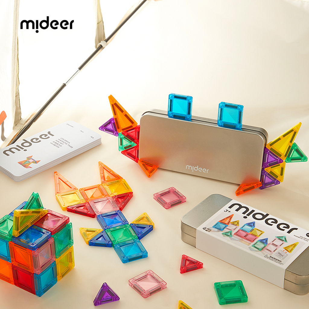 Colorful Magnetic Tiles – Mini Tiles