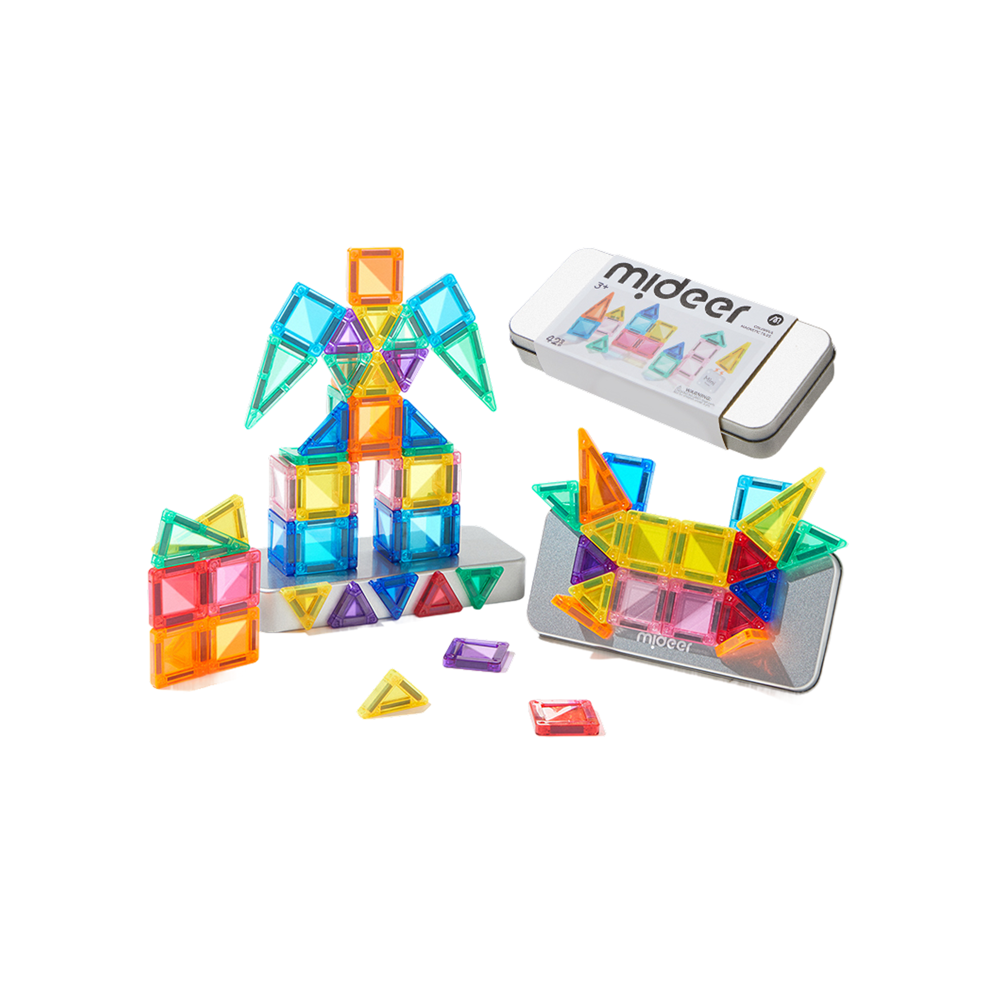 Colorful Magnetic Tiles – Mini Tiles