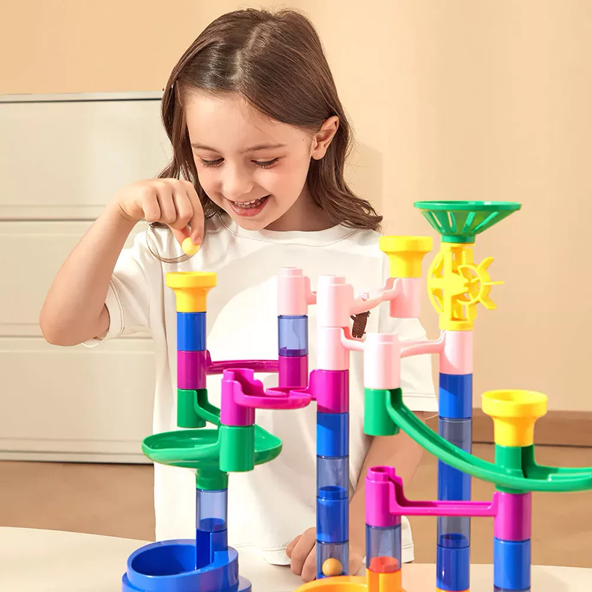 Track Ball Blocks – Crossing the Maze