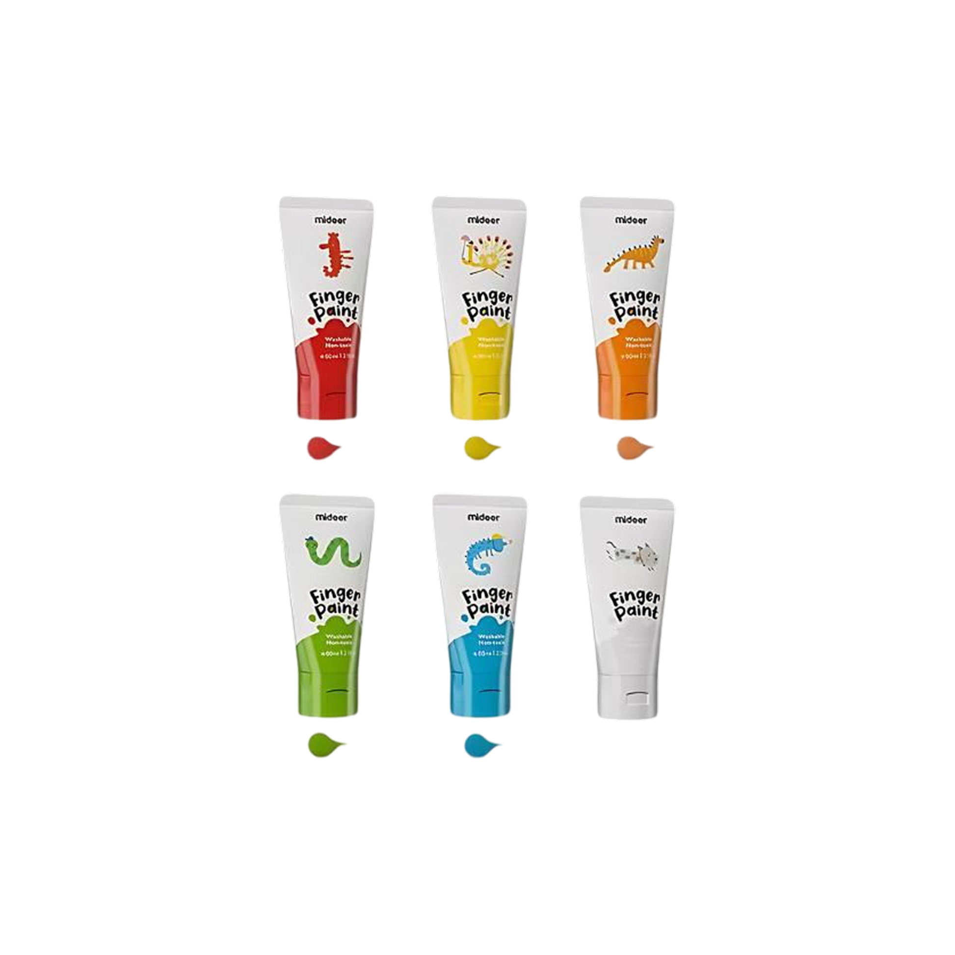 Finger Paint – 6 Colors