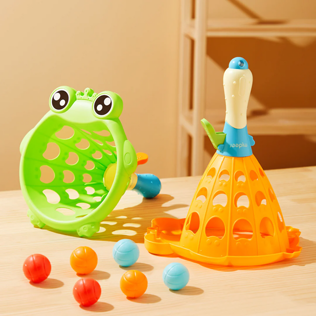 Pop and Catch Ball Game – Happy Vitality Frog