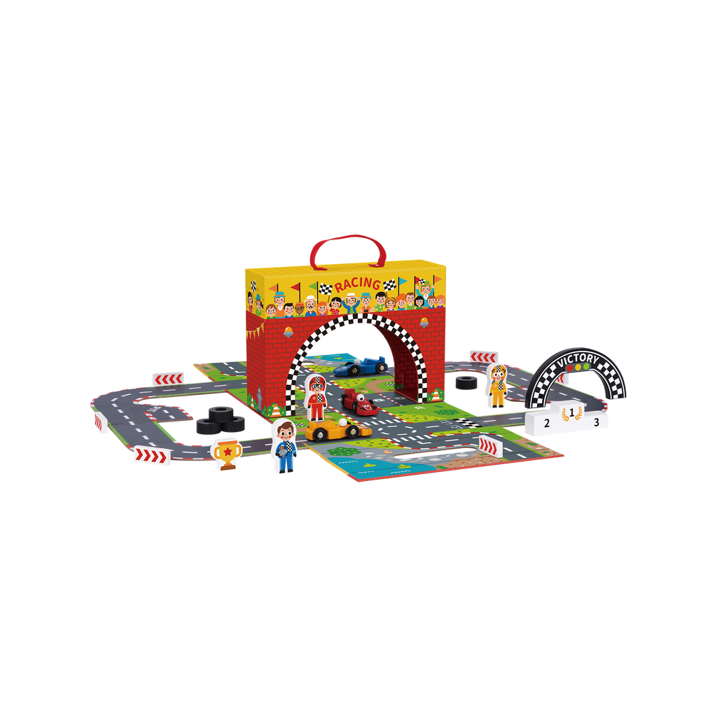 რბოლის სათამაშო ყუთი — Montessori საგანმანათლებლო სათამაშო