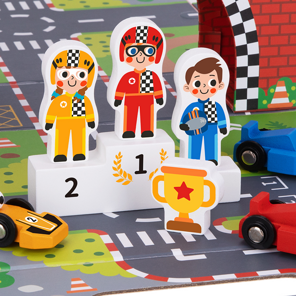 რბოლის სათამაშო ყუთი — Montessori საგანმანათლებლო სათამაშო