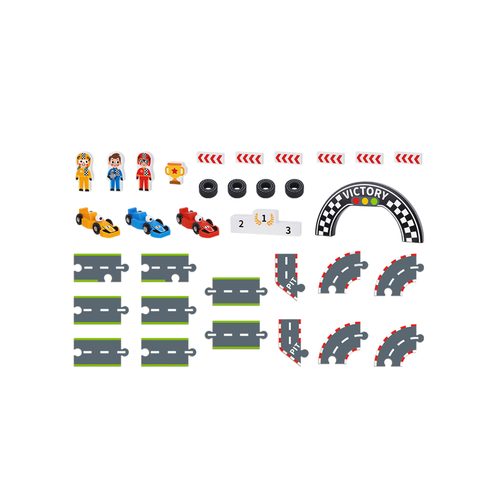 რბოლის სათამაშო ყუთი — Montessori საგანმანათლებლო სათამაშო