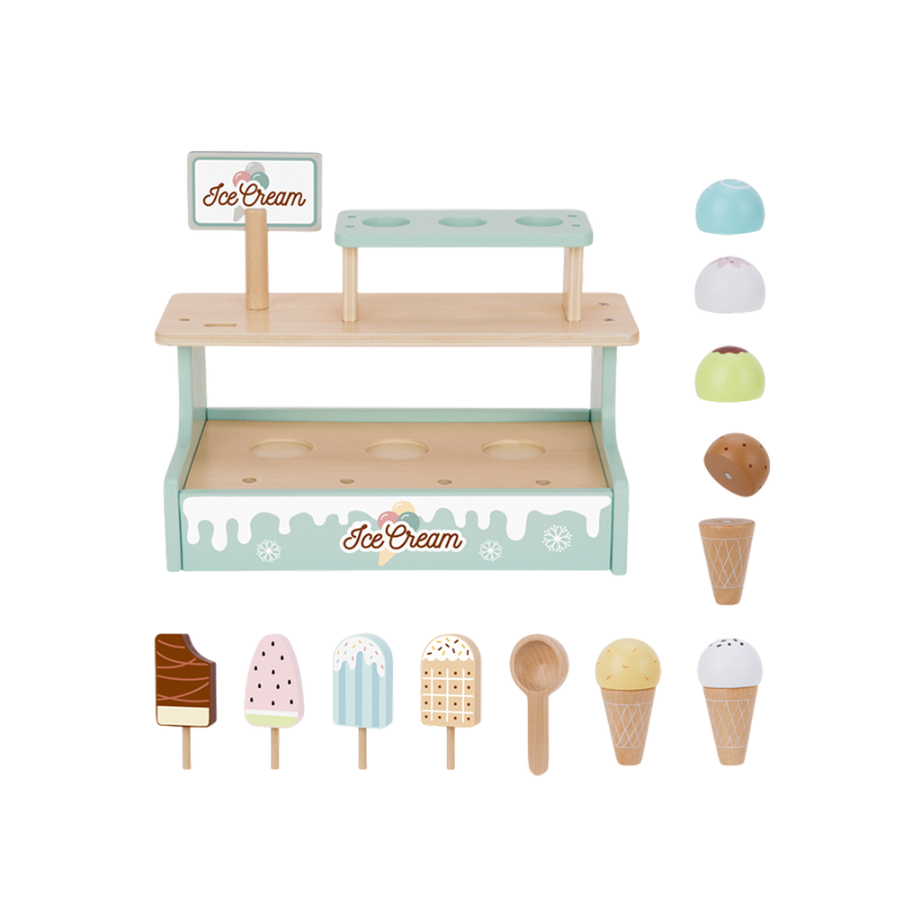 ნაყინის მაღაზია — Montessori როლური სათამაშო