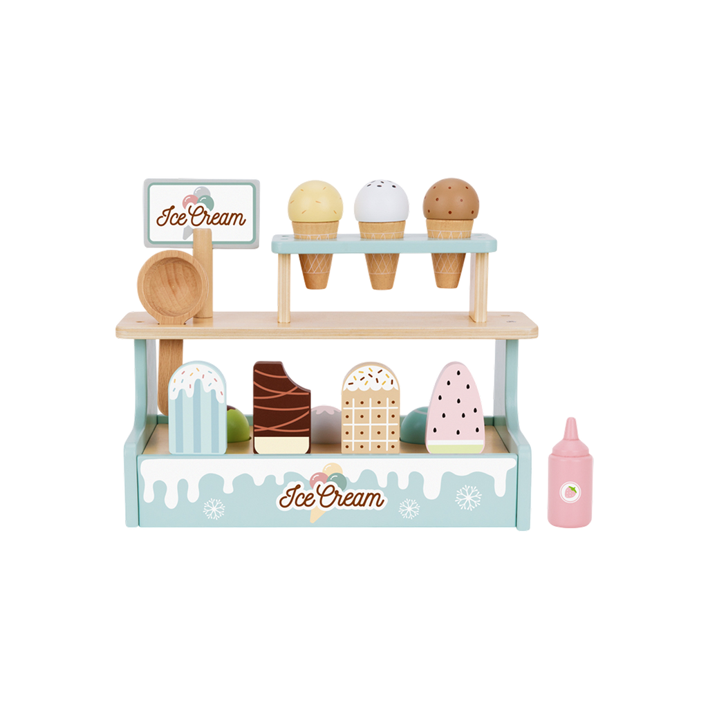 ნაყინის მაღაზია — Montessori როლური სათამაშო