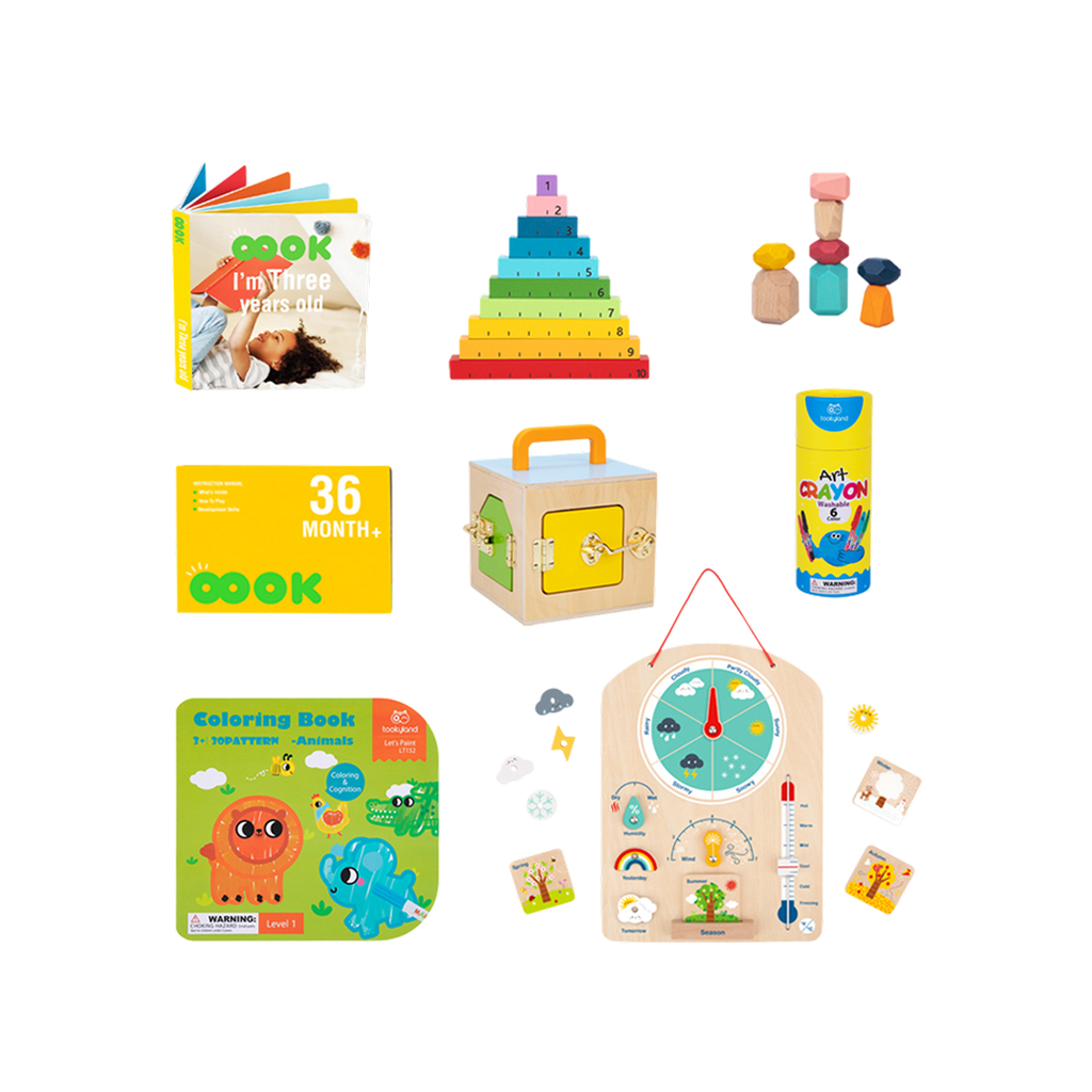 საგანმანათლებლო ყუთი (36 თვიდან ზემოთ) – Montessori Play Box