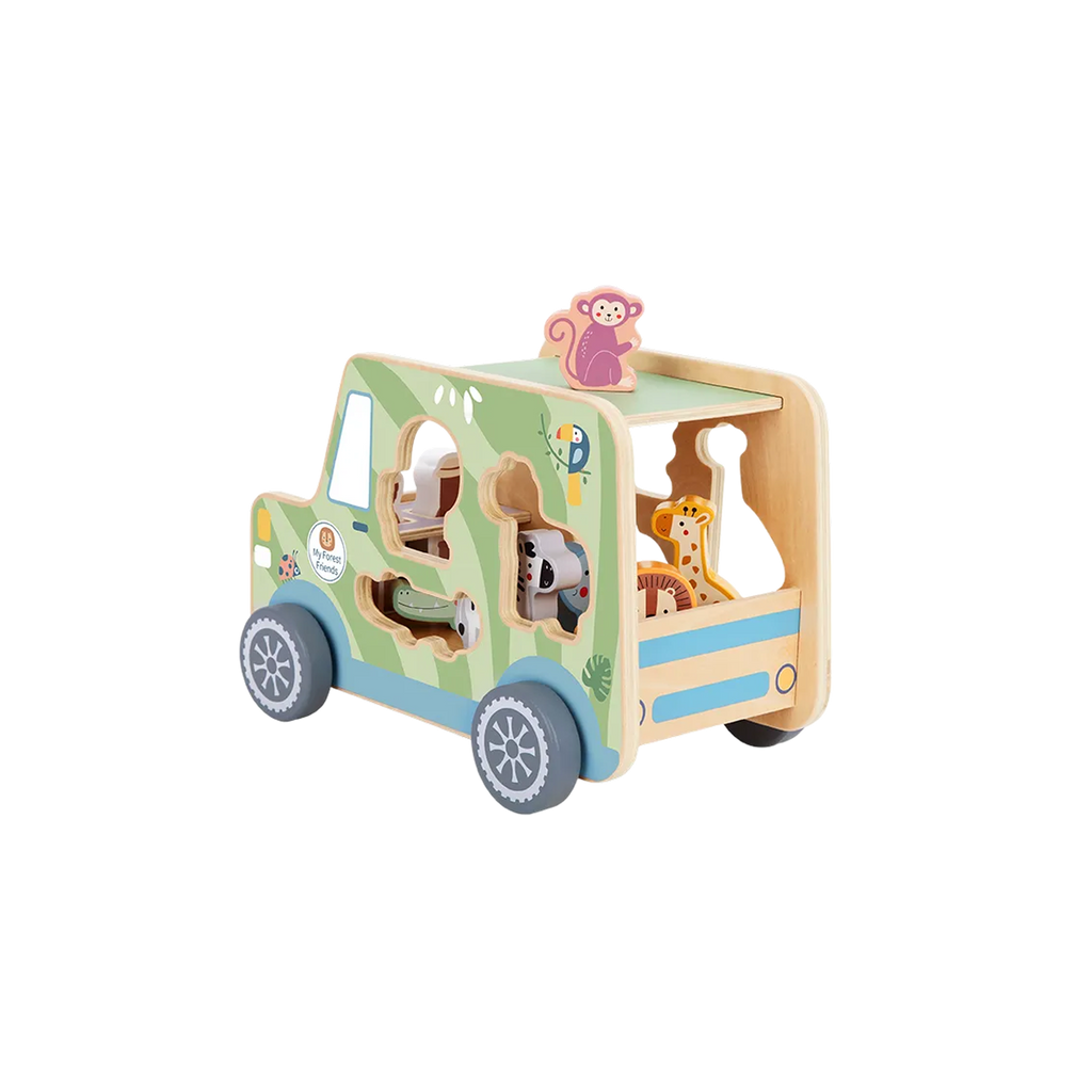 საბავშვო Animal Jeep — „მგზავრობა სავსე აღმოჩენებით“