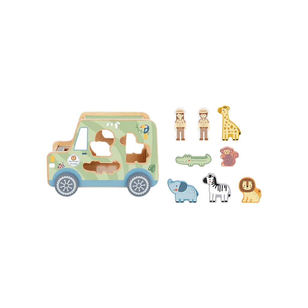 საბავშვო Animal Jeep — „მგზავრობა სავსე აღმოჩენებით“