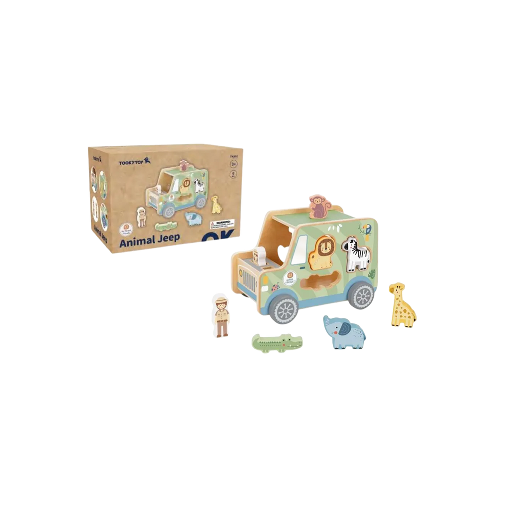 საბავშვო Animal Jeep — „მგზავრობა სავსე აღმოჩენებით“