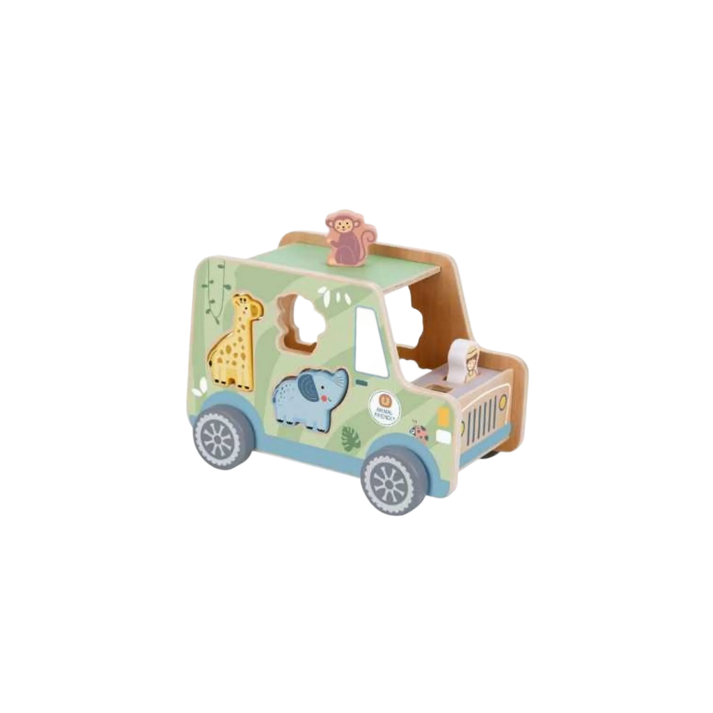 საბავშვო Animal Jeep — „მგზავრობა სავსე აღმოჩენებით“