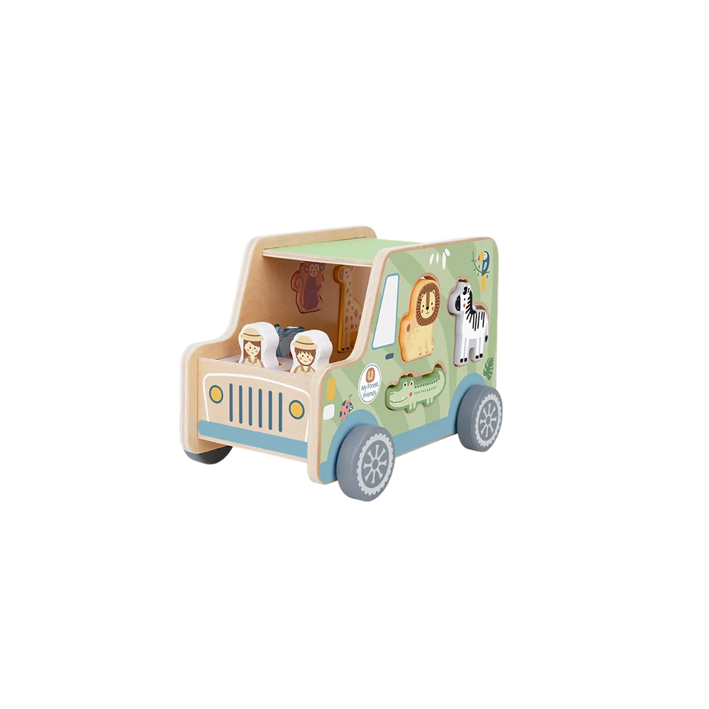 საბავშვო Animal Jeep — „მგზავრობა სავსე აღმოჩენებით“