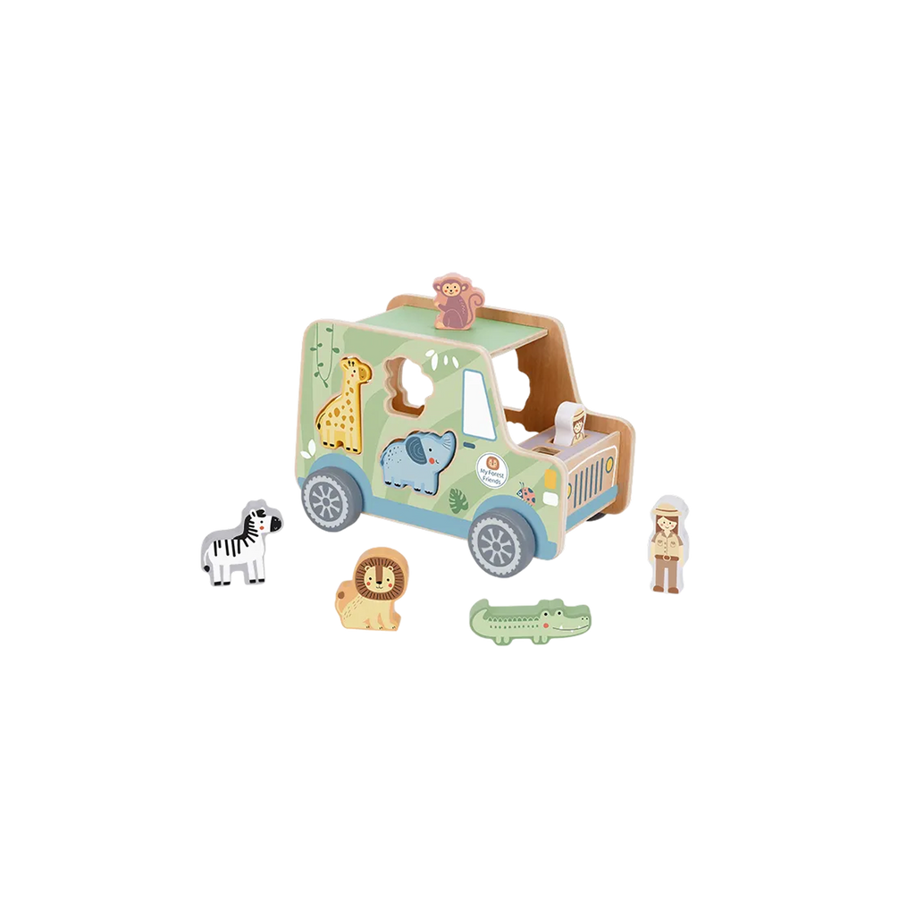 საბავშვო Animal Jeep — „მგზავრობა სავსე აღმოჩენებით“