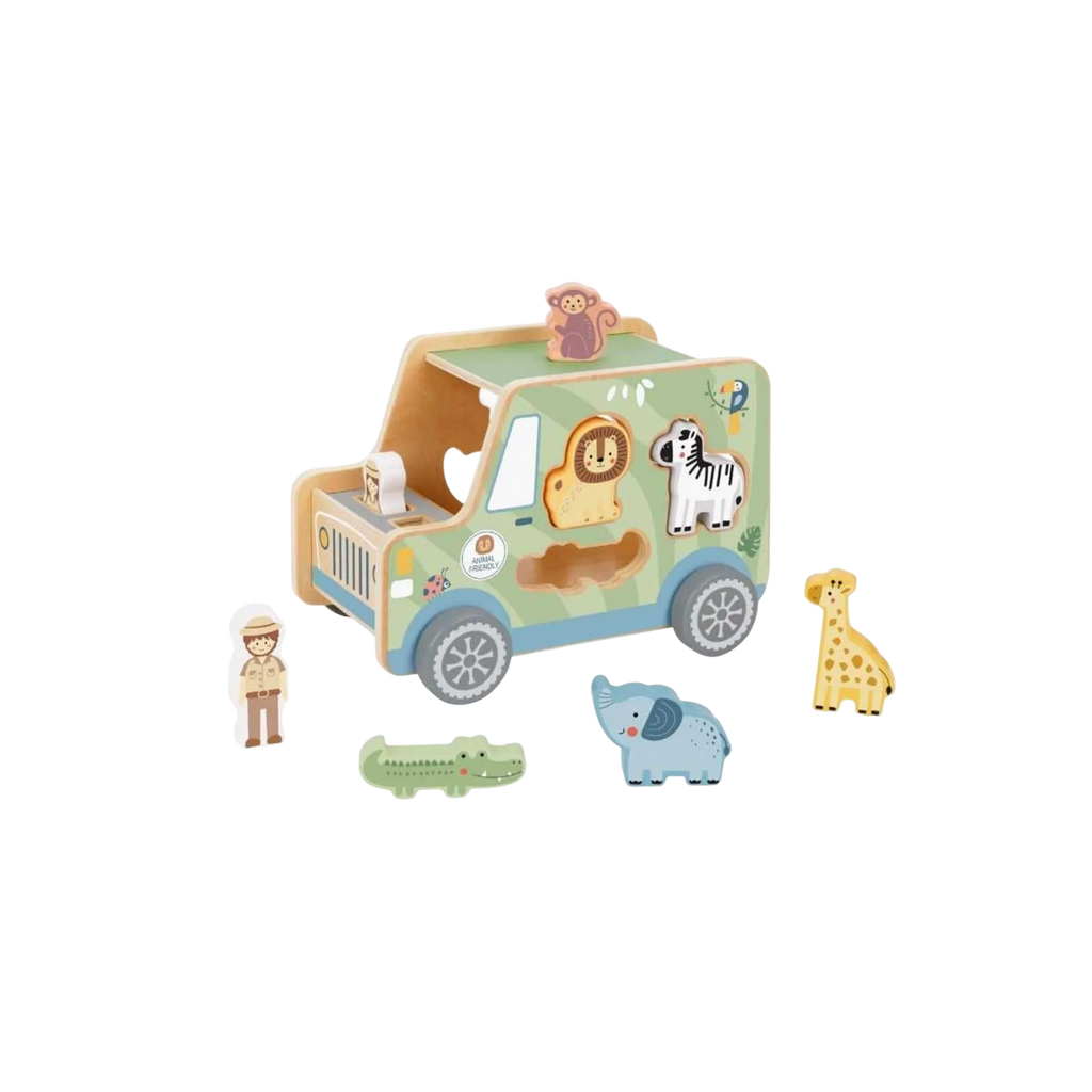 საბავშვო Animal Jeep — „მგზავრობა სავსე აღმოჩენებით“