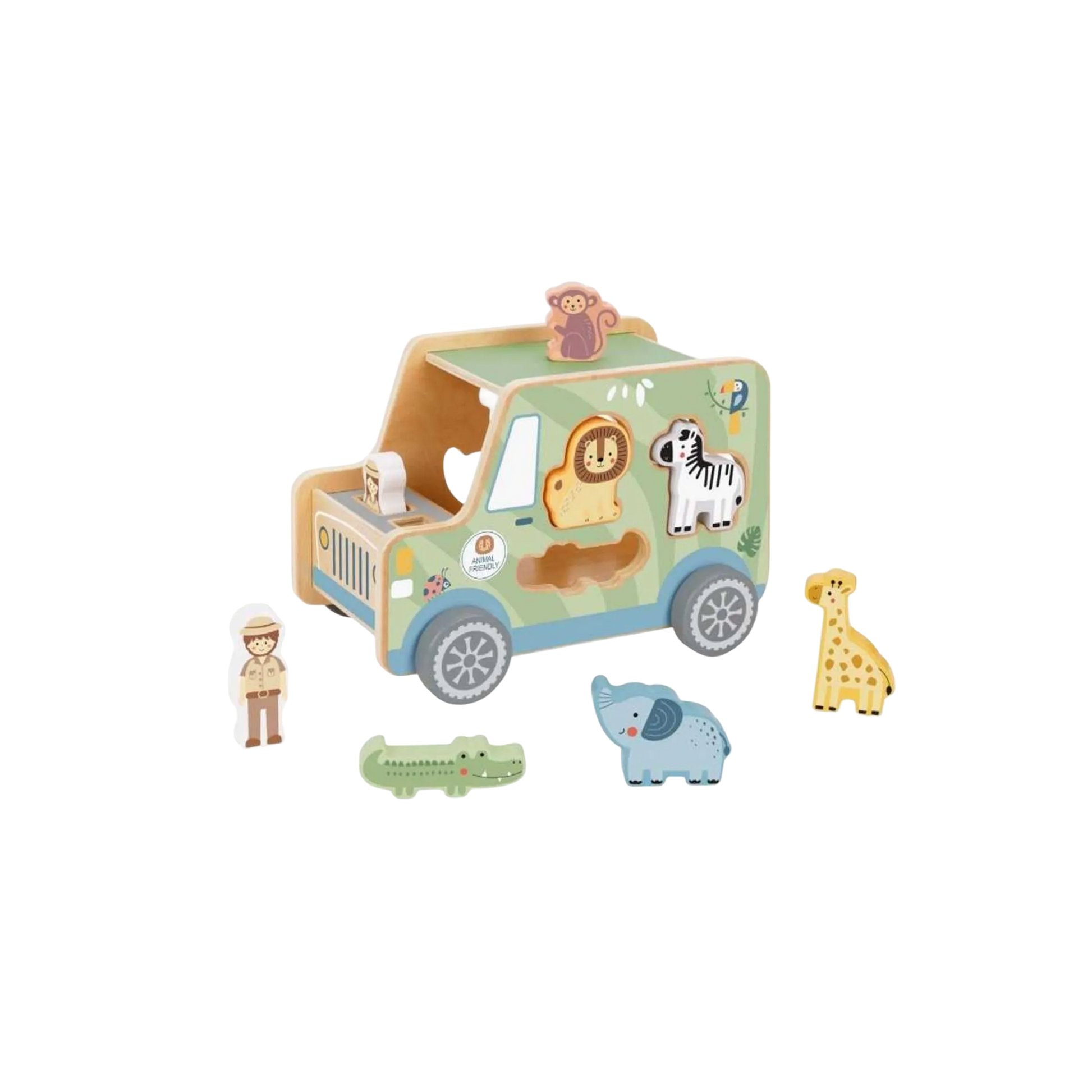 საბავშვო Animal Jeep — „მგზავრობა სავსე აღმოჩენებით“