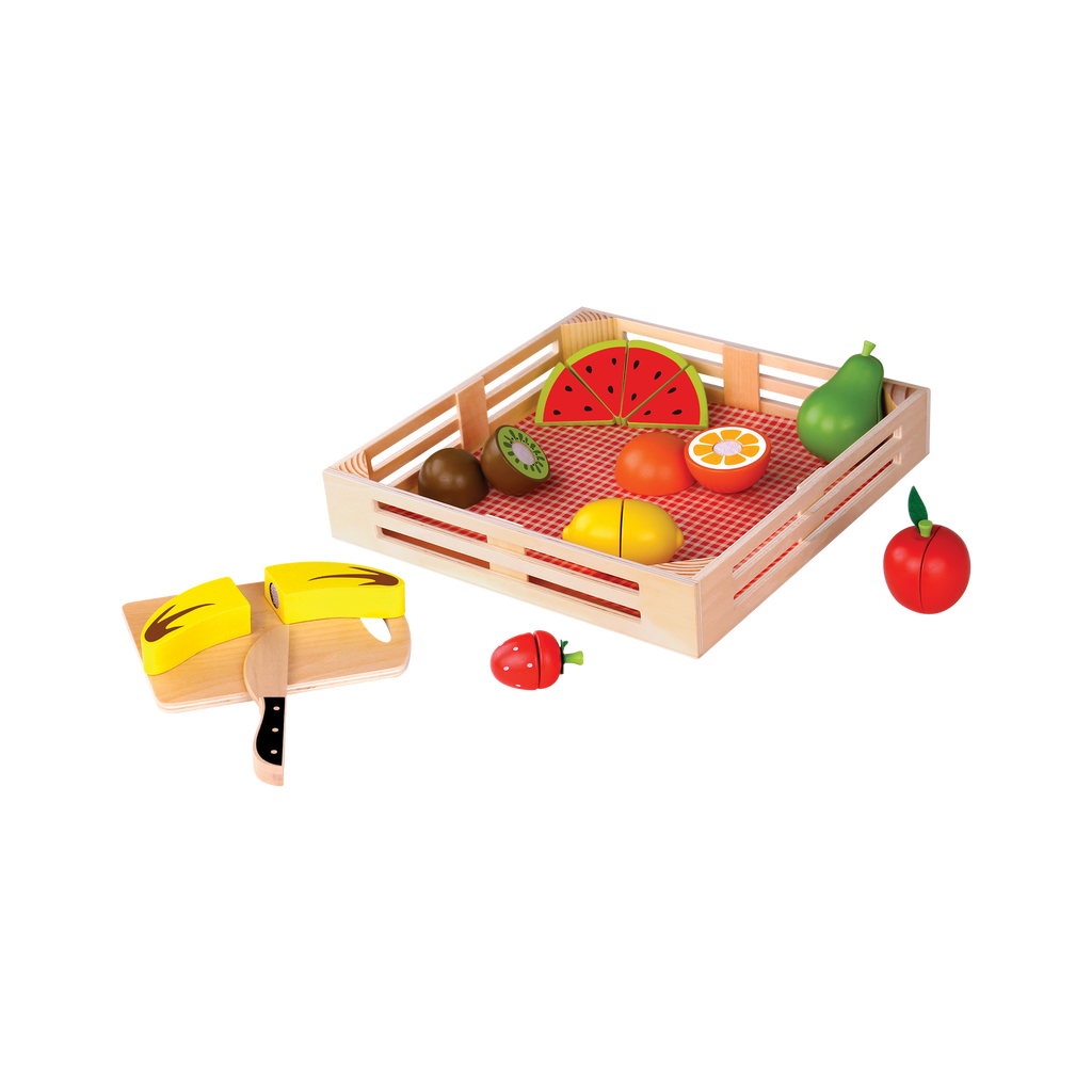 ხილის ნაკრები – ხის როლური სათამაშო