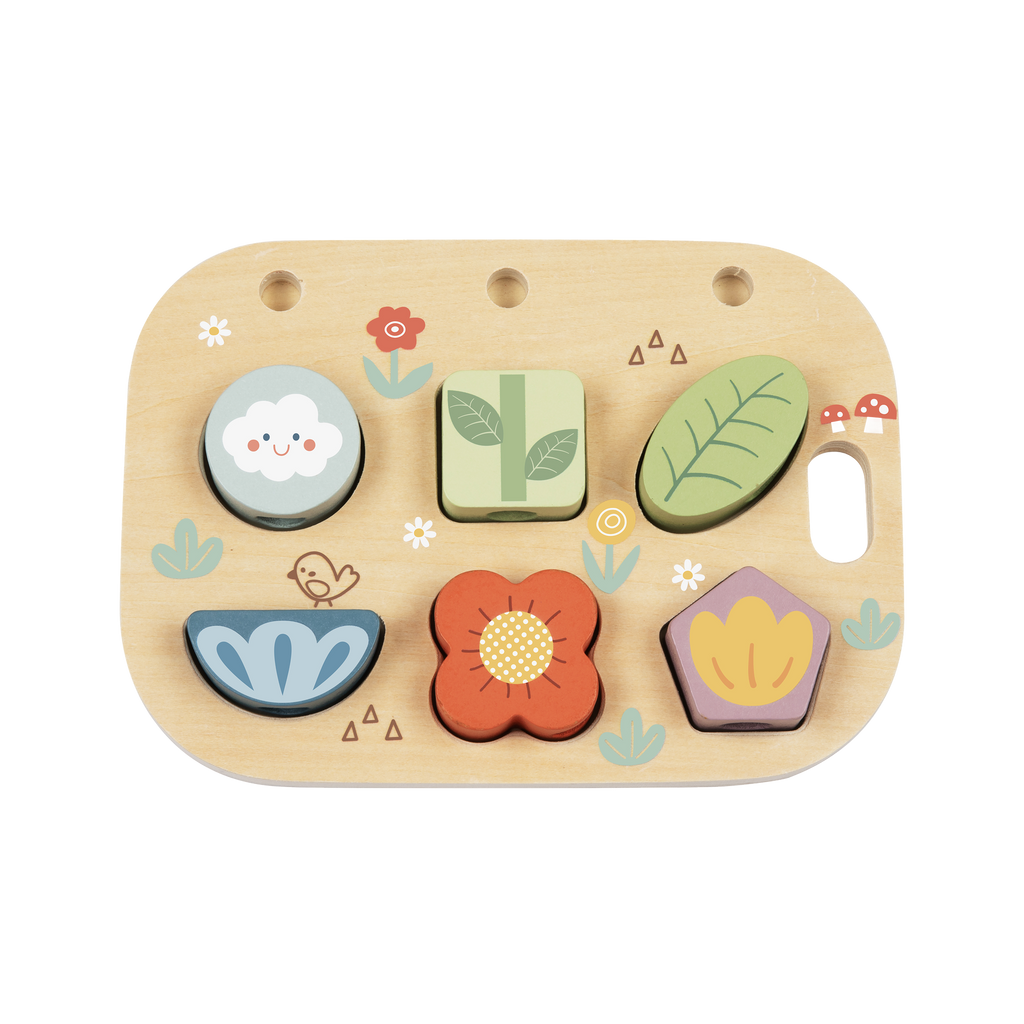 ბაღის ნაკრები – ხის საგანმანათლებლო ნაკრები