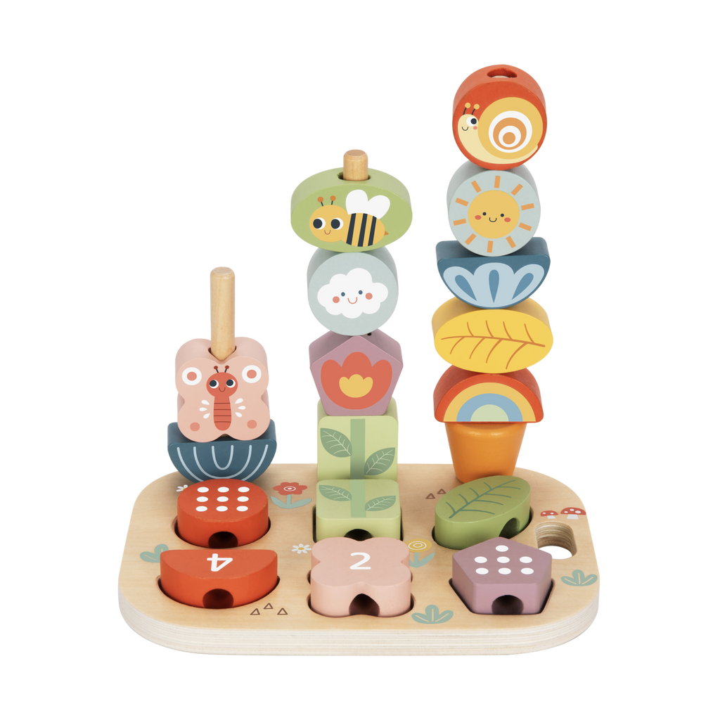 ბაღის ნაკრები – ხის საგანმანათლებლო ნაკრები